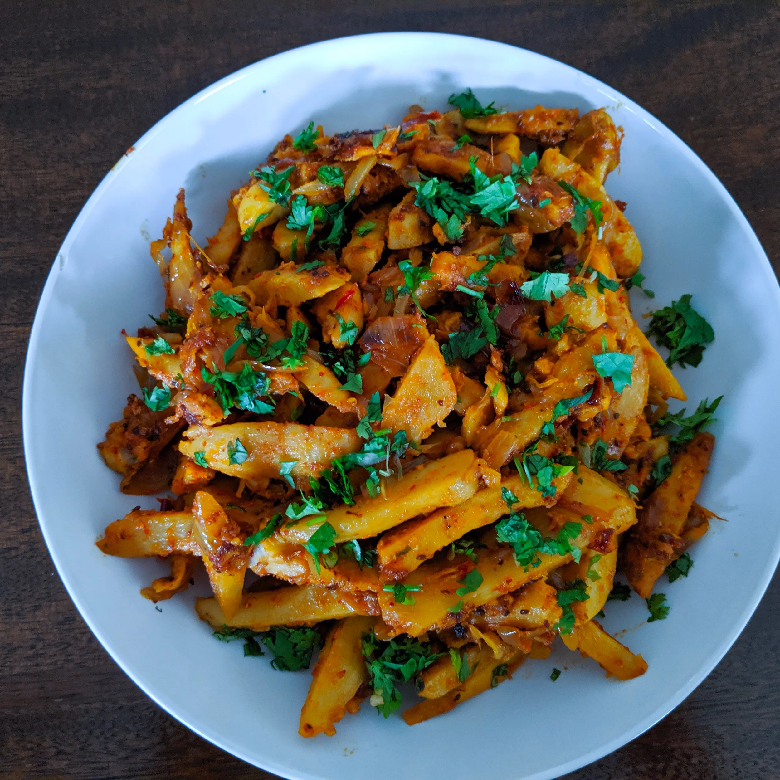 Homemade Yam Sabzi Recipe
