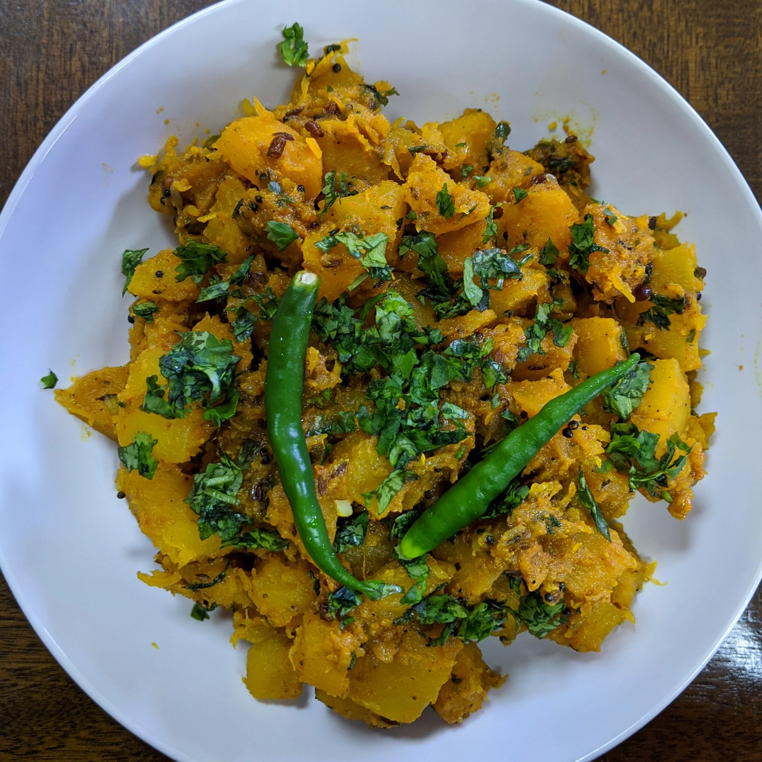 Homemade Pumpkin ( Kaddu) Sabzi Recipe 