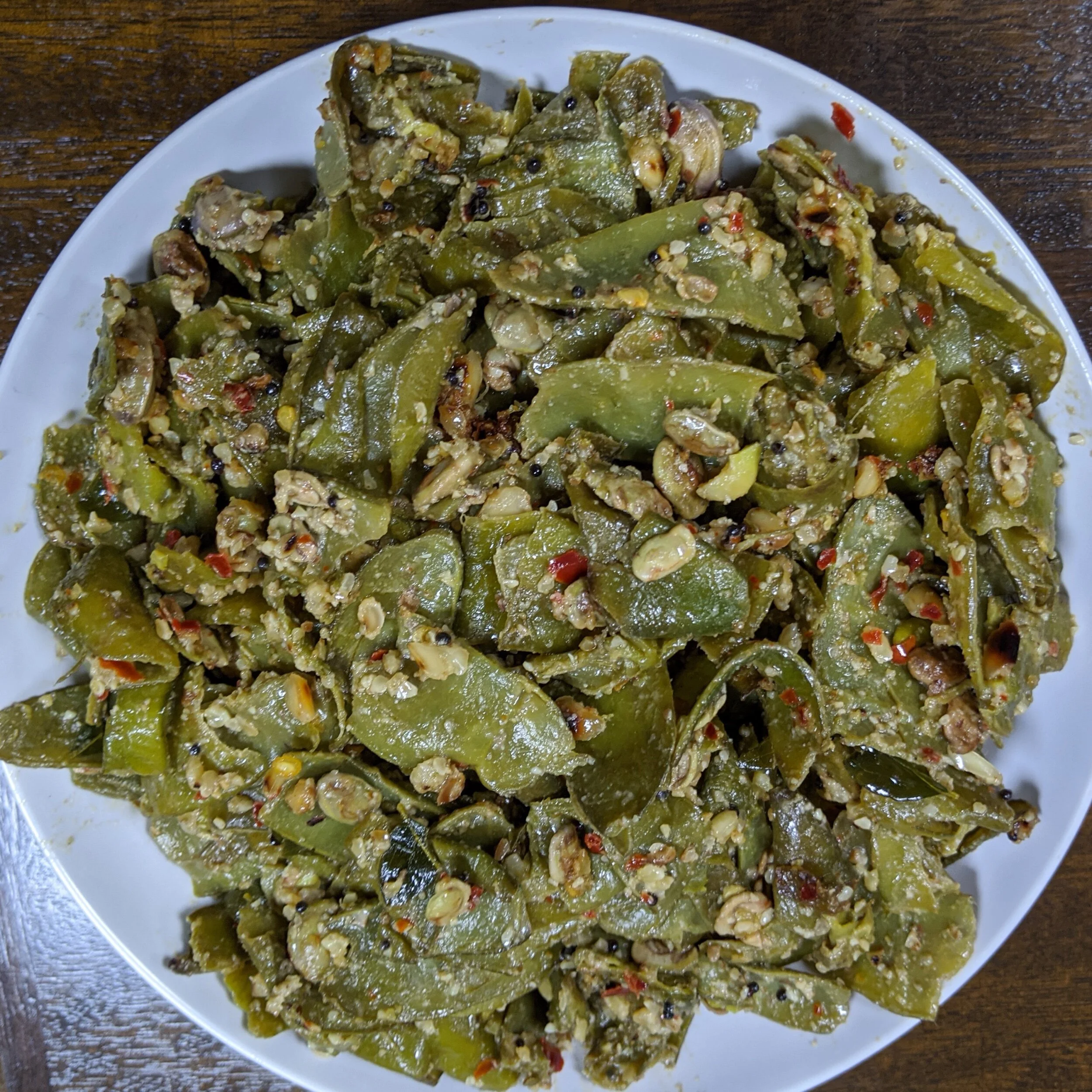 Homemade Papdi Sabzi Recipe