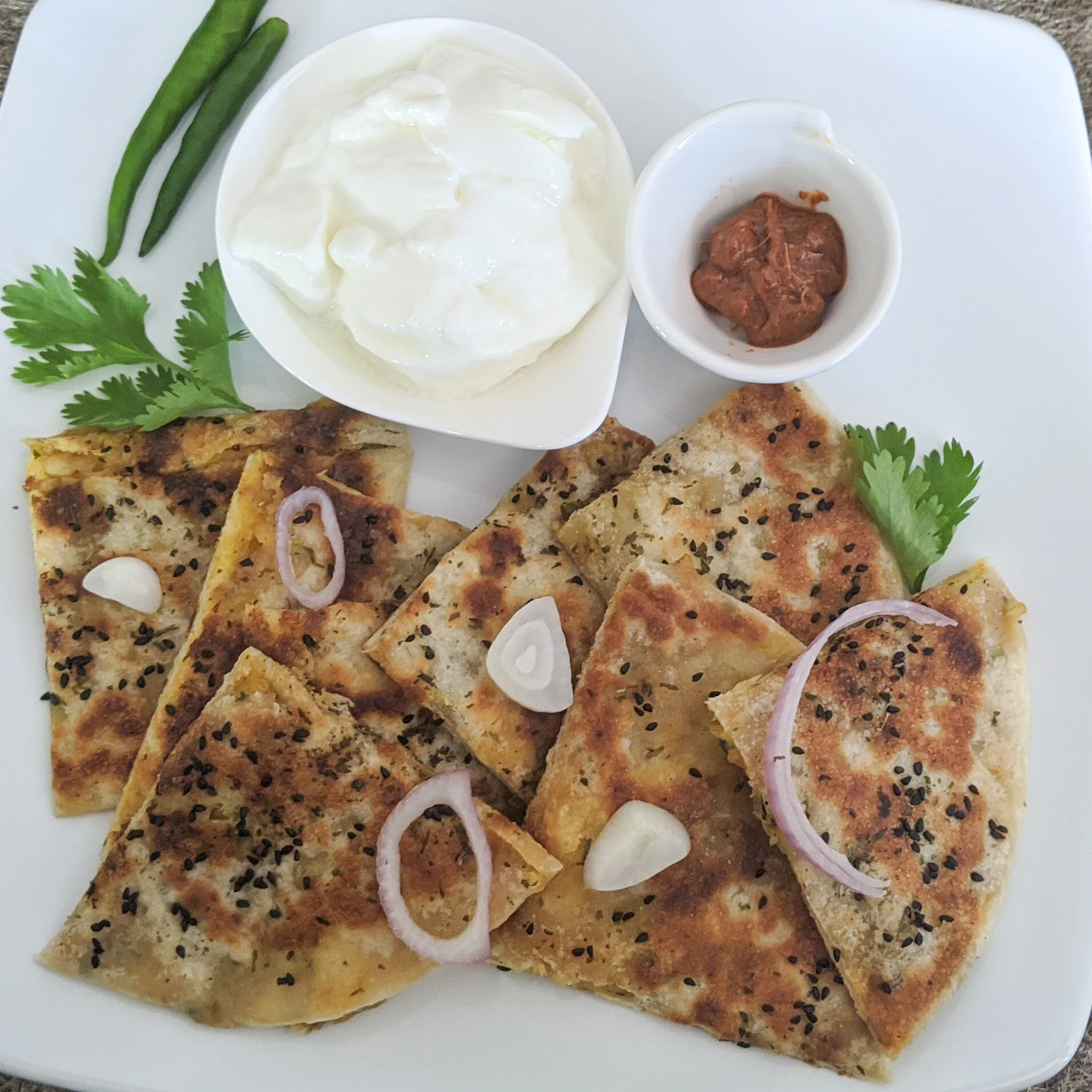 Homemade Aloo ( Potato) Kulcha Recipe