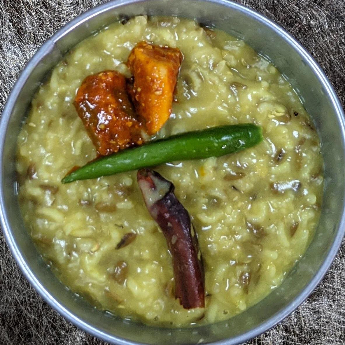 Homemade  Dal Khichdi Recipe