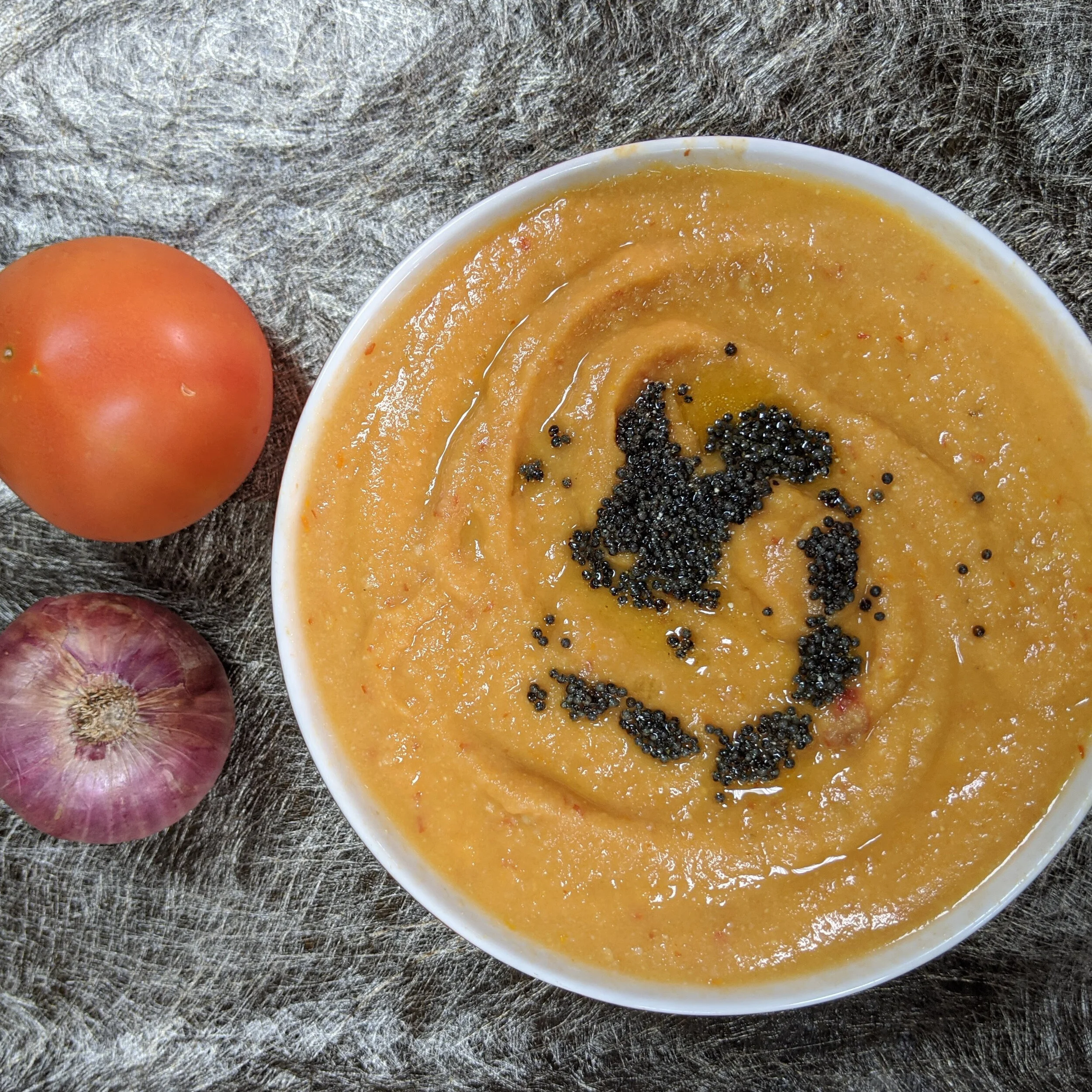 Homemade Onion Tomato Chutney  Recipe