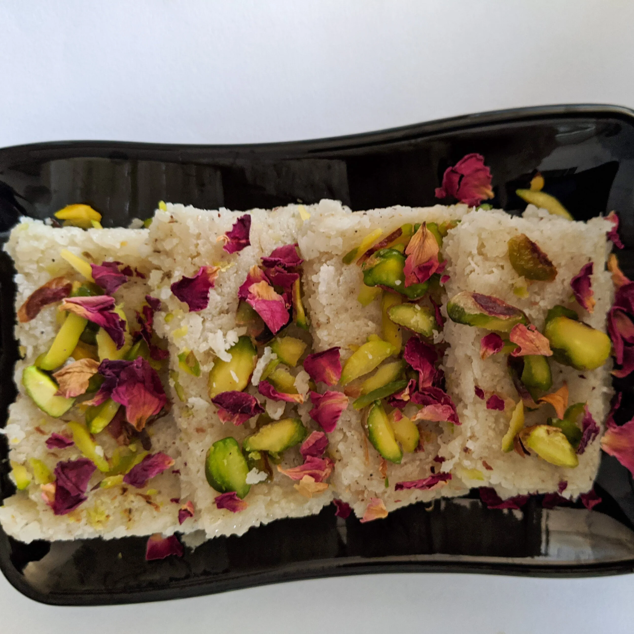 Homemade Coconut Barfi  Recipe