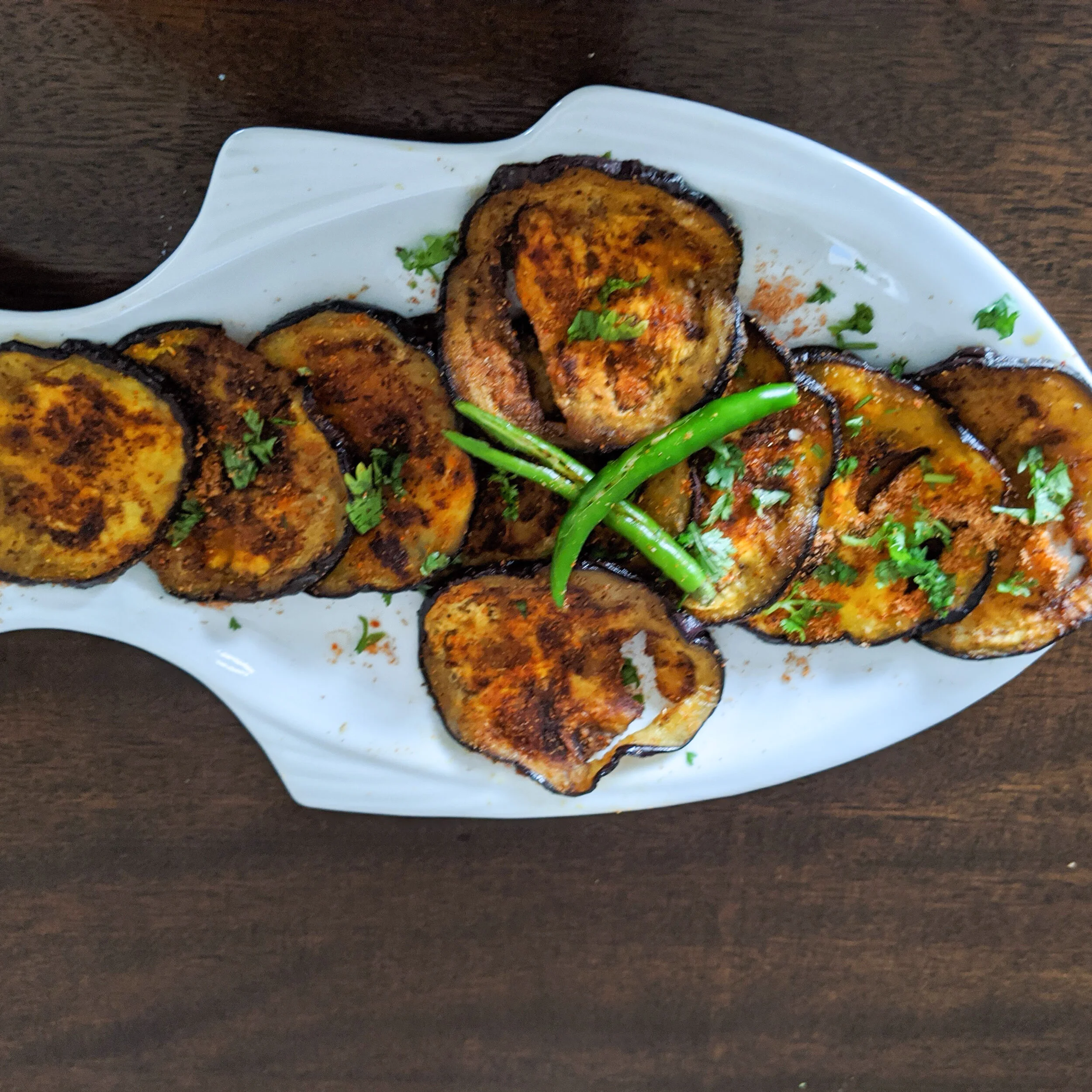 Homemade Baingan ( Brinjal) Fry Recipe