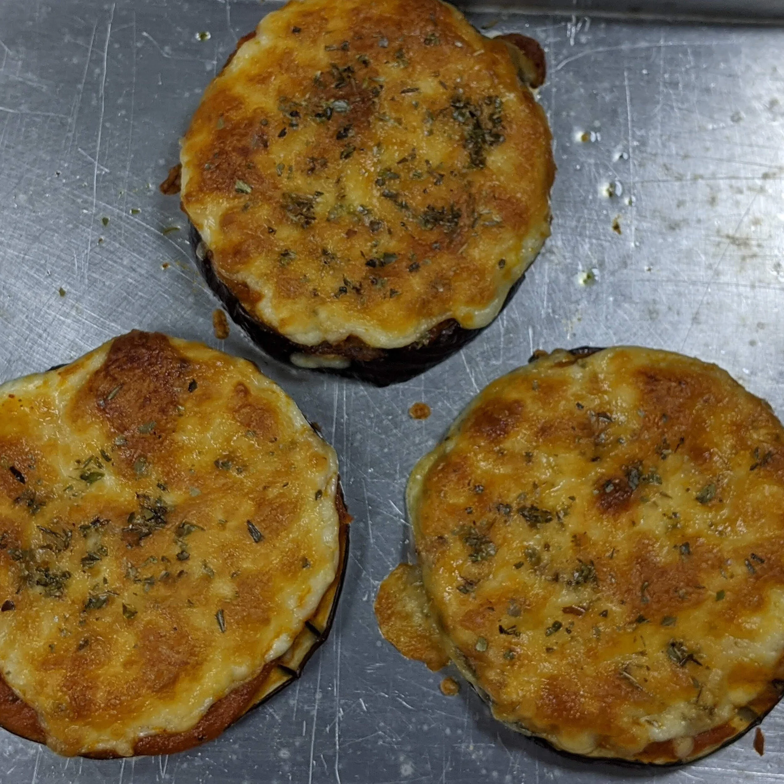 Homemade Baingan ( Brinjal) Pizza Recipe