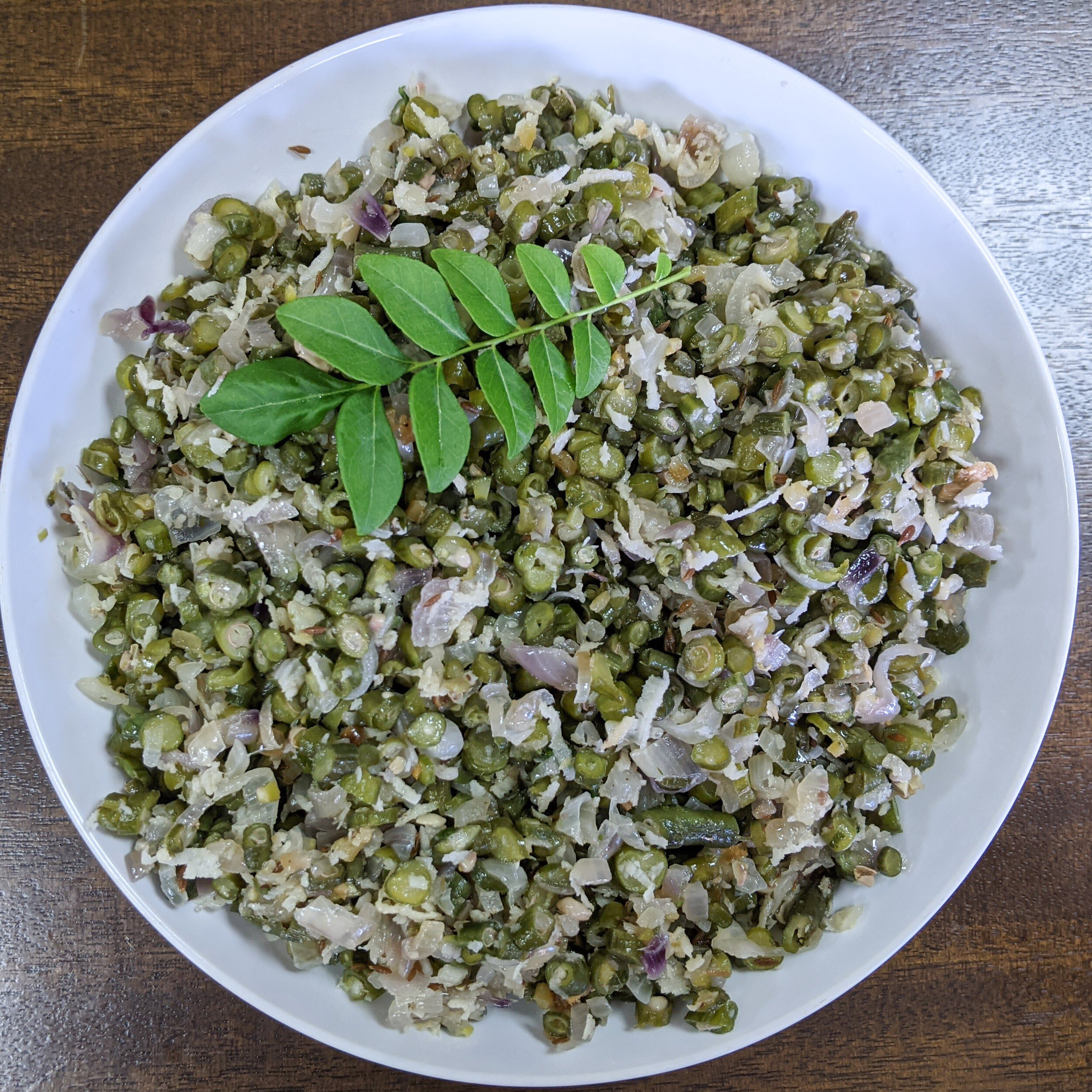 Homemade Green Long Beans Sabzi Recipe