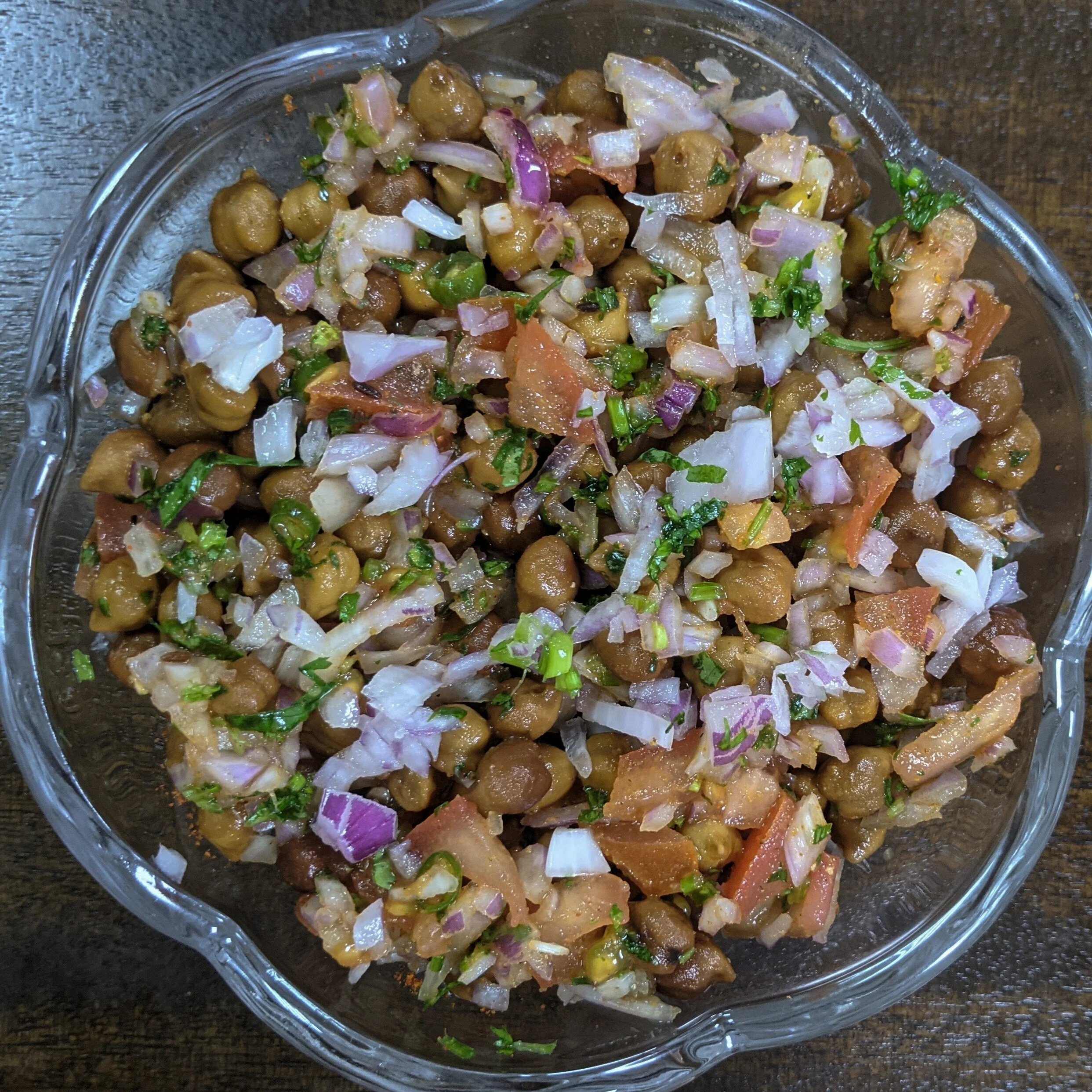 Homemade Kala Chana Salad Recipe