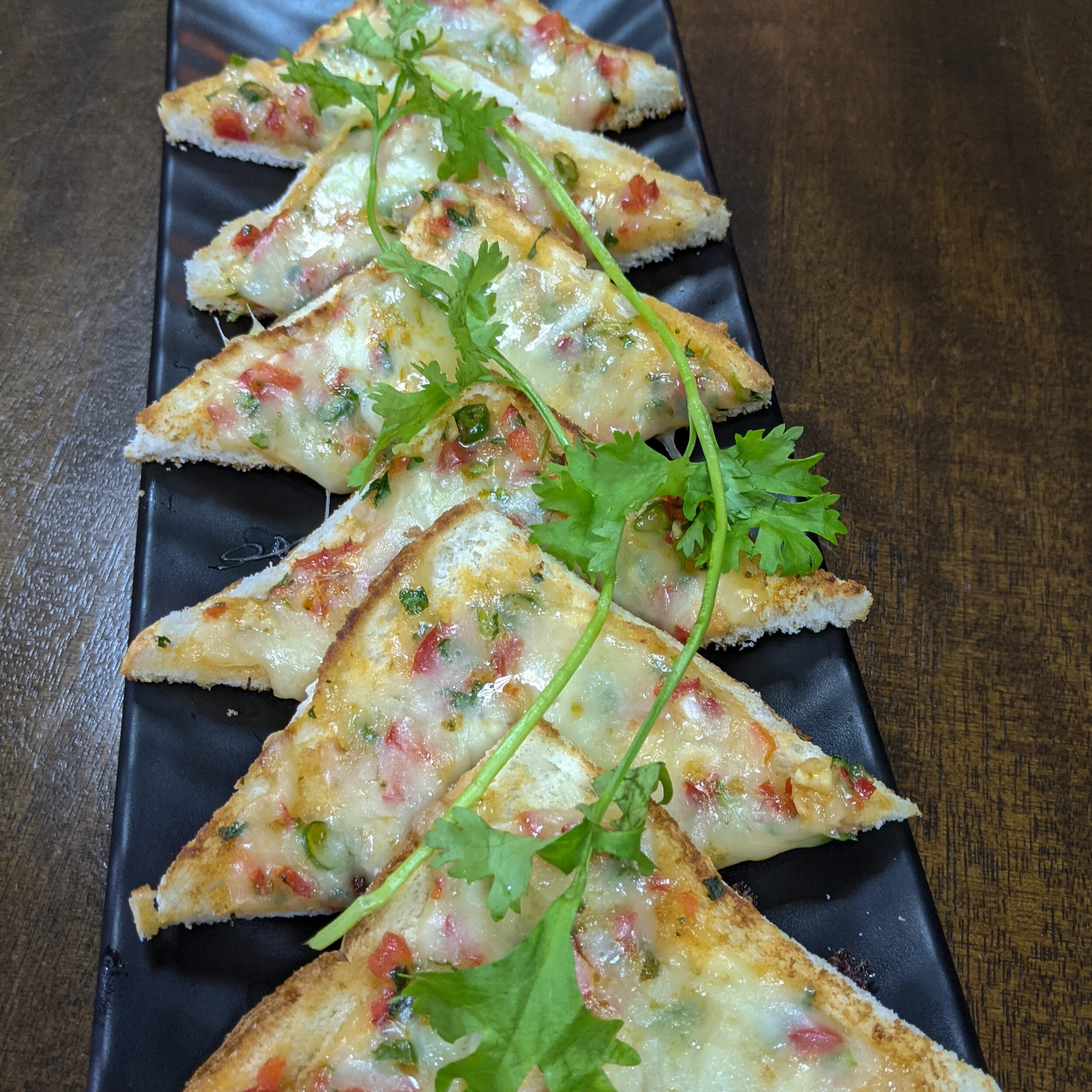 Homemade Chilli Cheese Toast recipe — Chhaya's Food