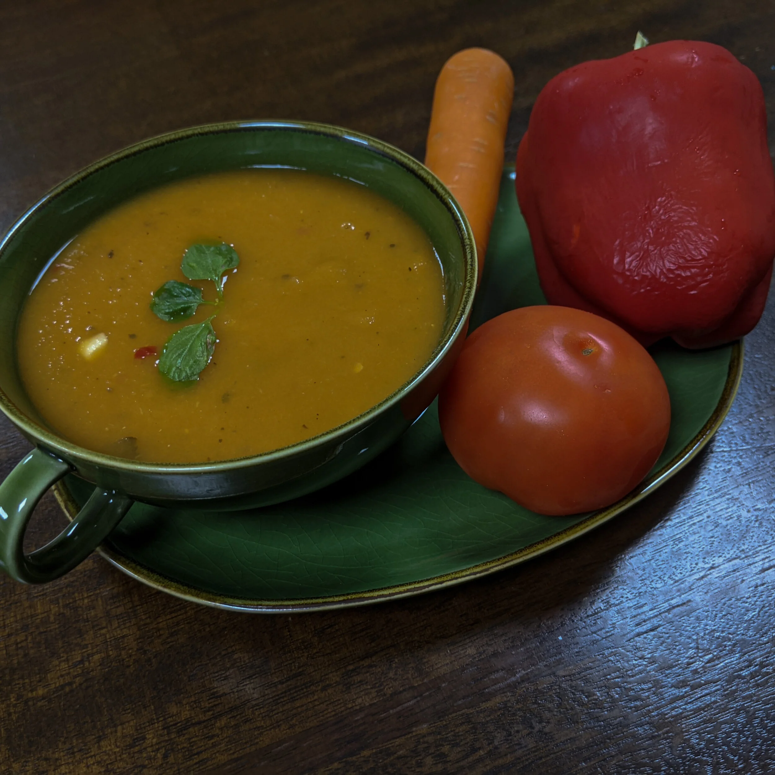 Homemade Tomato Vegetable Soup Recipe