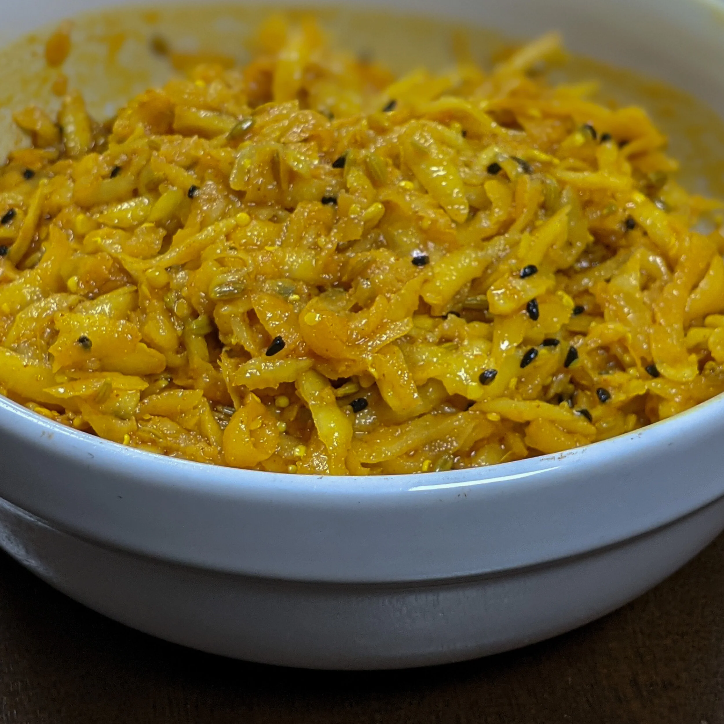 Homemade Grated Mango Pickle Recipe