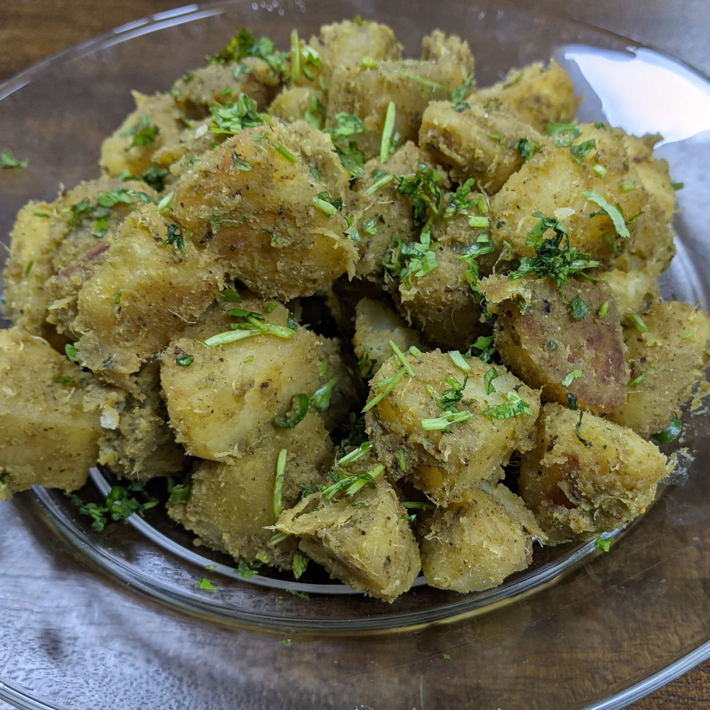 Homemade Sweet Potato Chaat Recipe