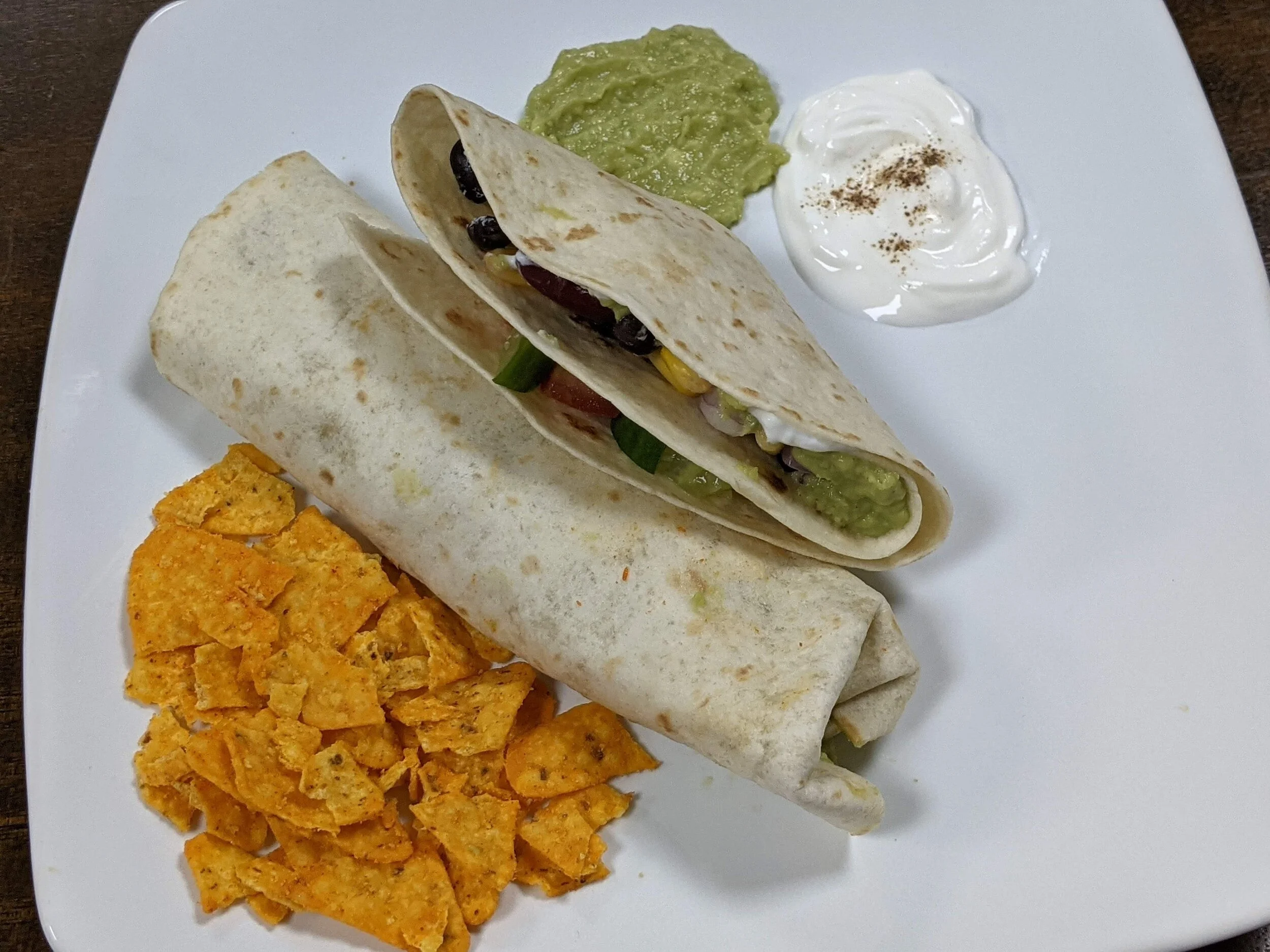 Homemade Mexican Vegetable Wrap Recipe
