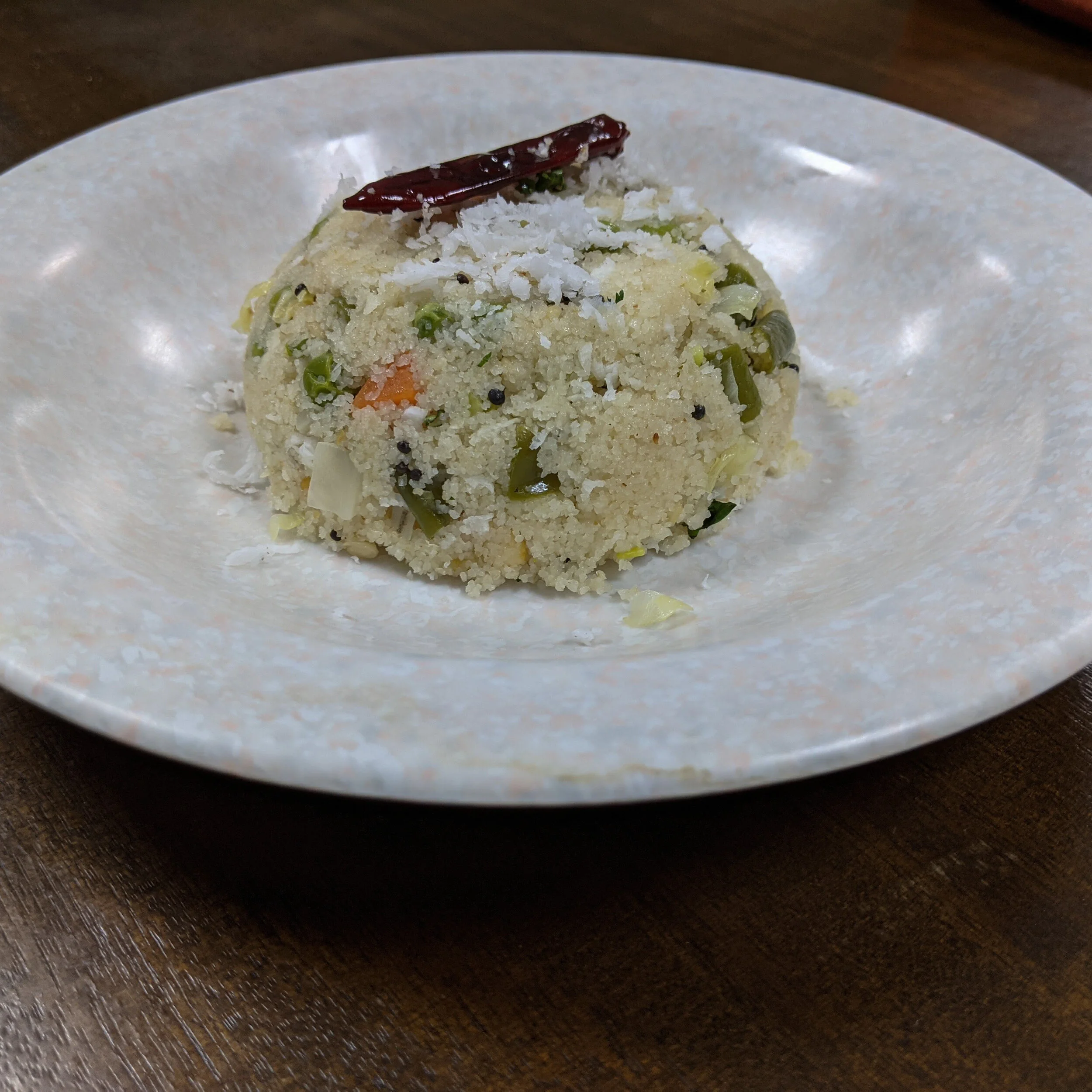 Homemade Healthy Vegetable Upma Recipe