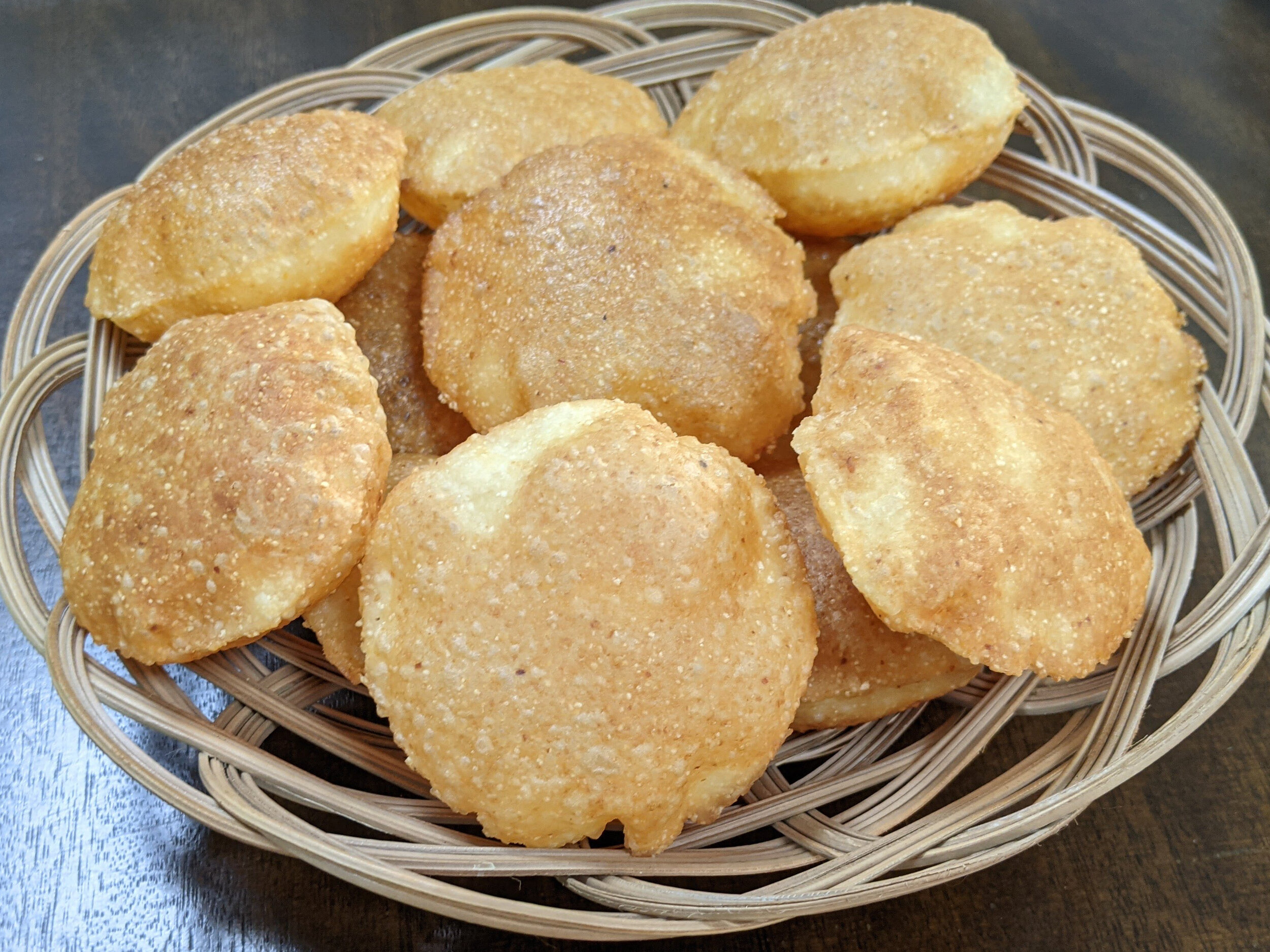 Homemade Puri for Pani Puri Recipe