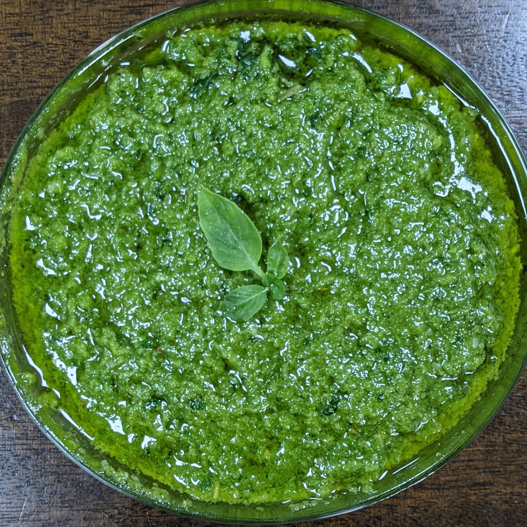 Homemade Basil Pesto Sauce Recipe