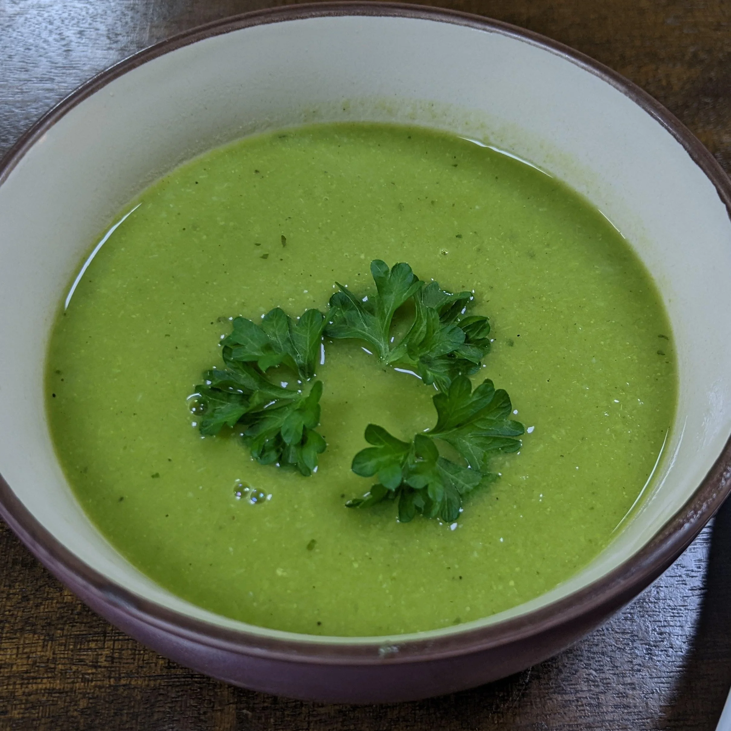 Homemade Green Pea Soup Recipe