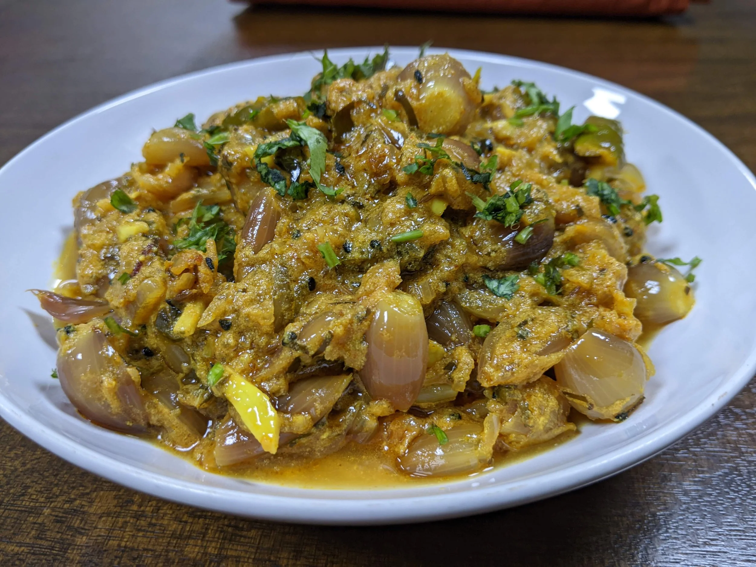 Homemade Baby Onion Sabzi Recipe