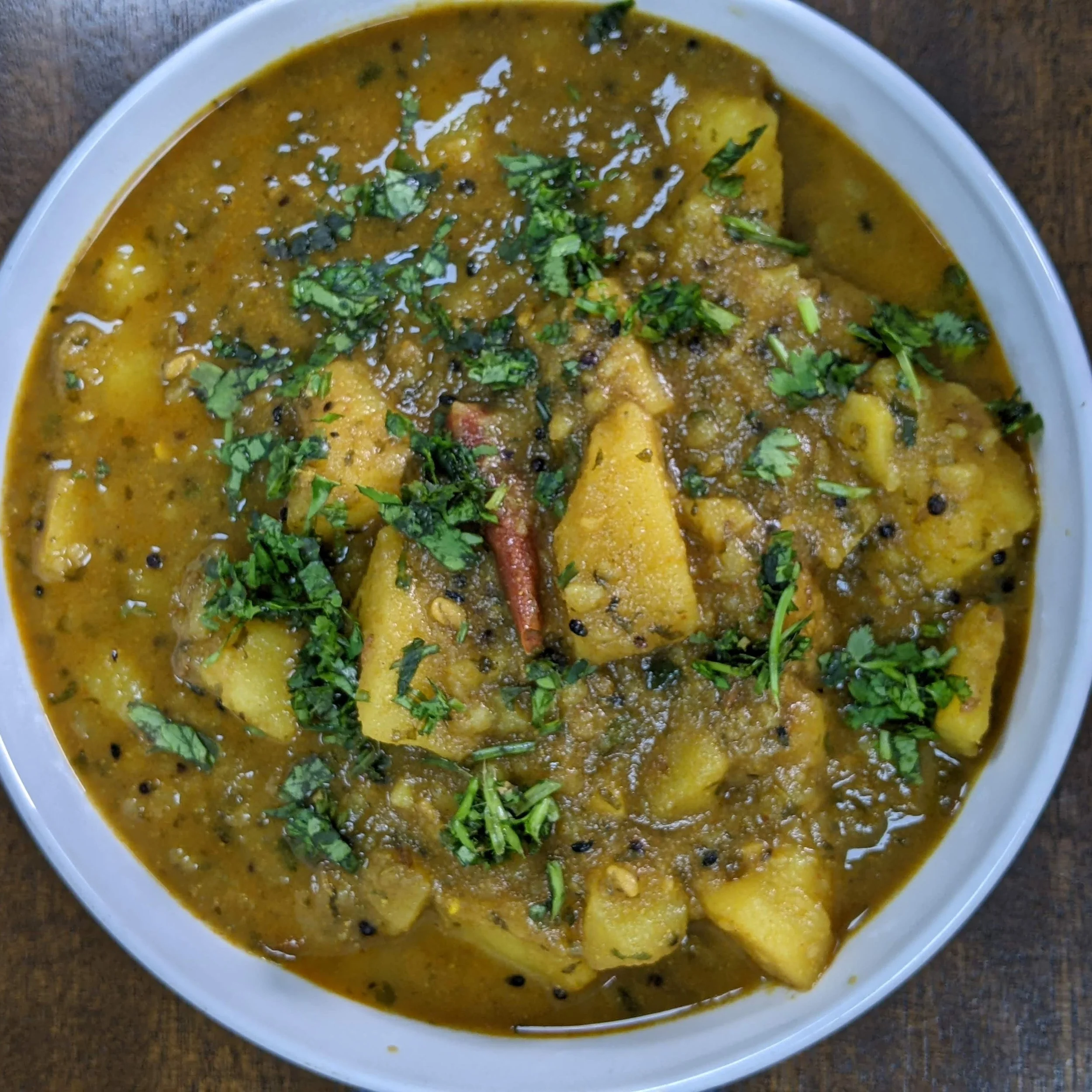 Homemade Achari Aloo Ki Sabzi Recipe