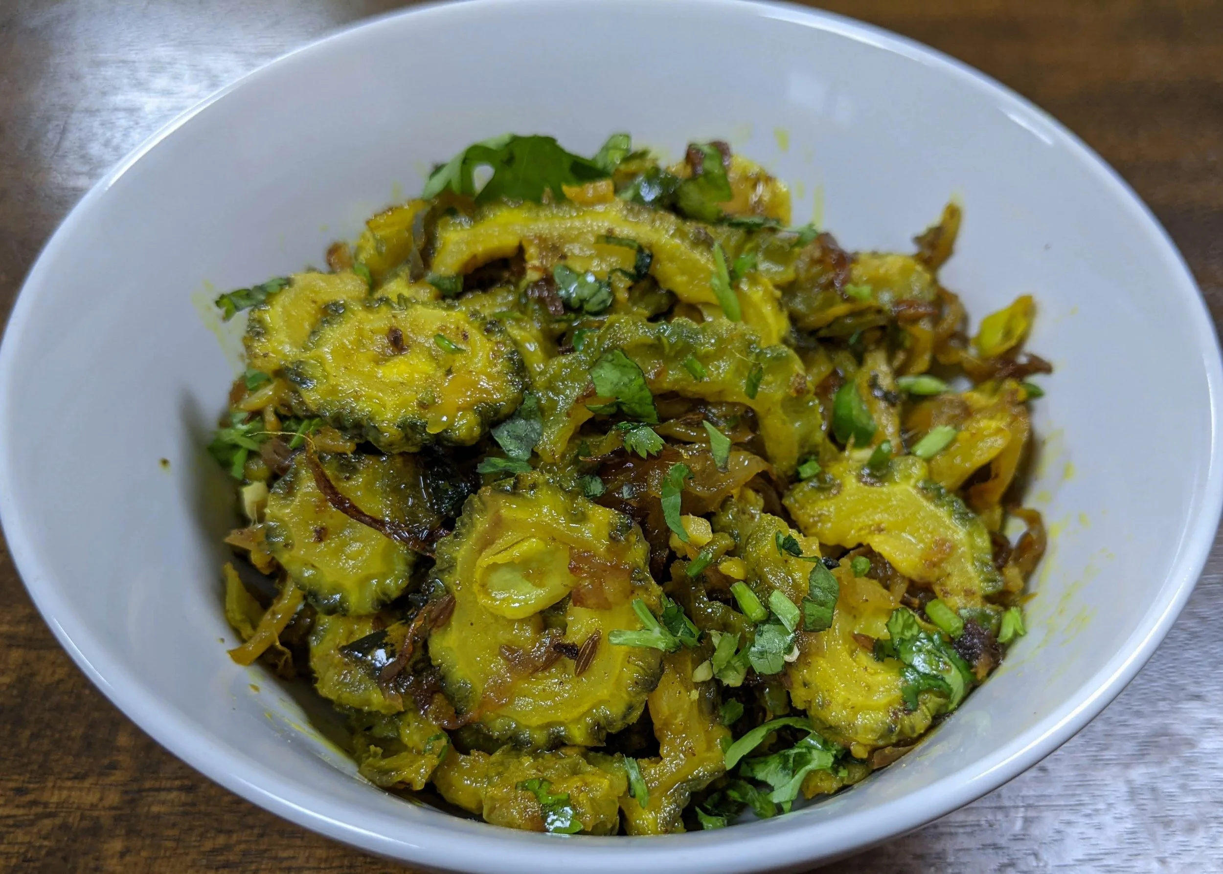 Homemade Karela Bhujia Recipe