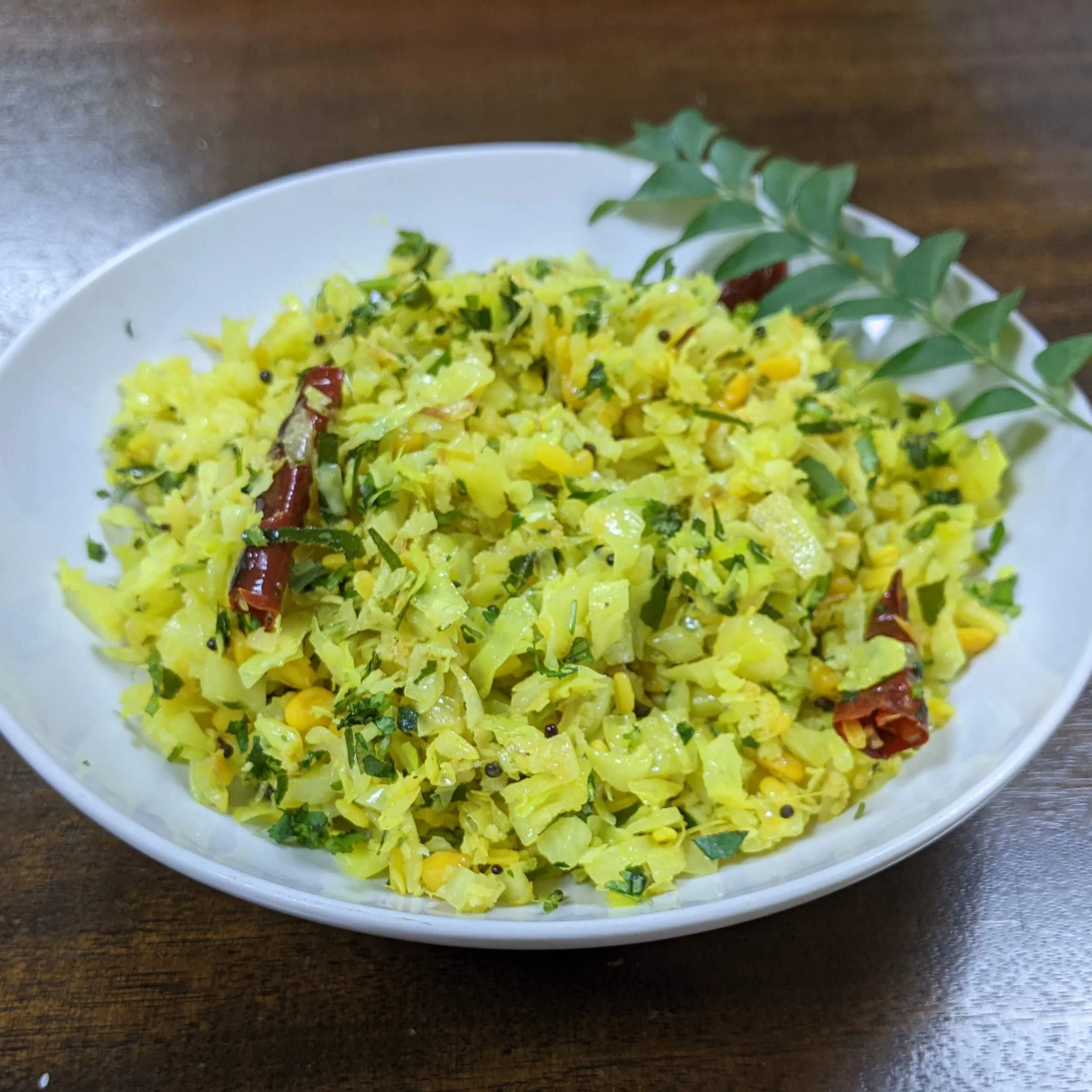 Homemade Cabbage Thoran Recipe