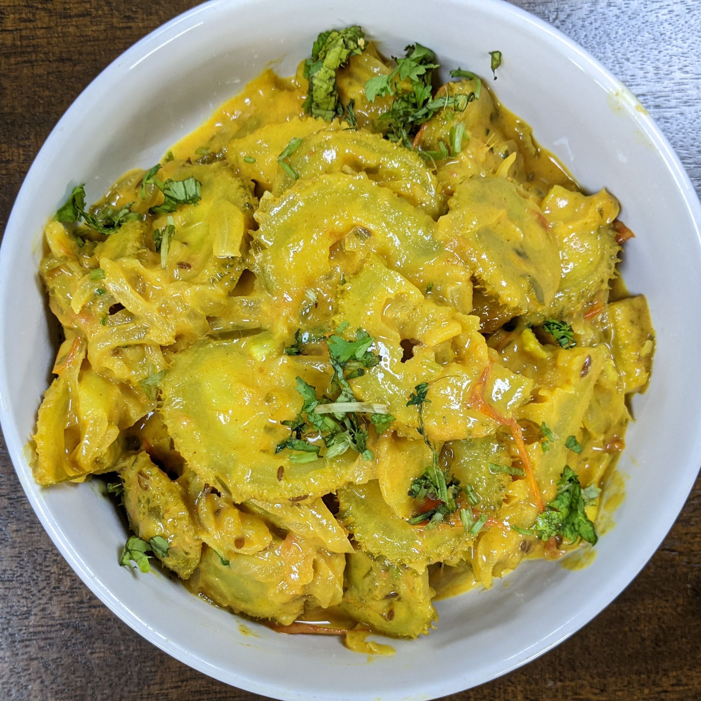 Homemade Spiny Gourd Sabzi Recipe