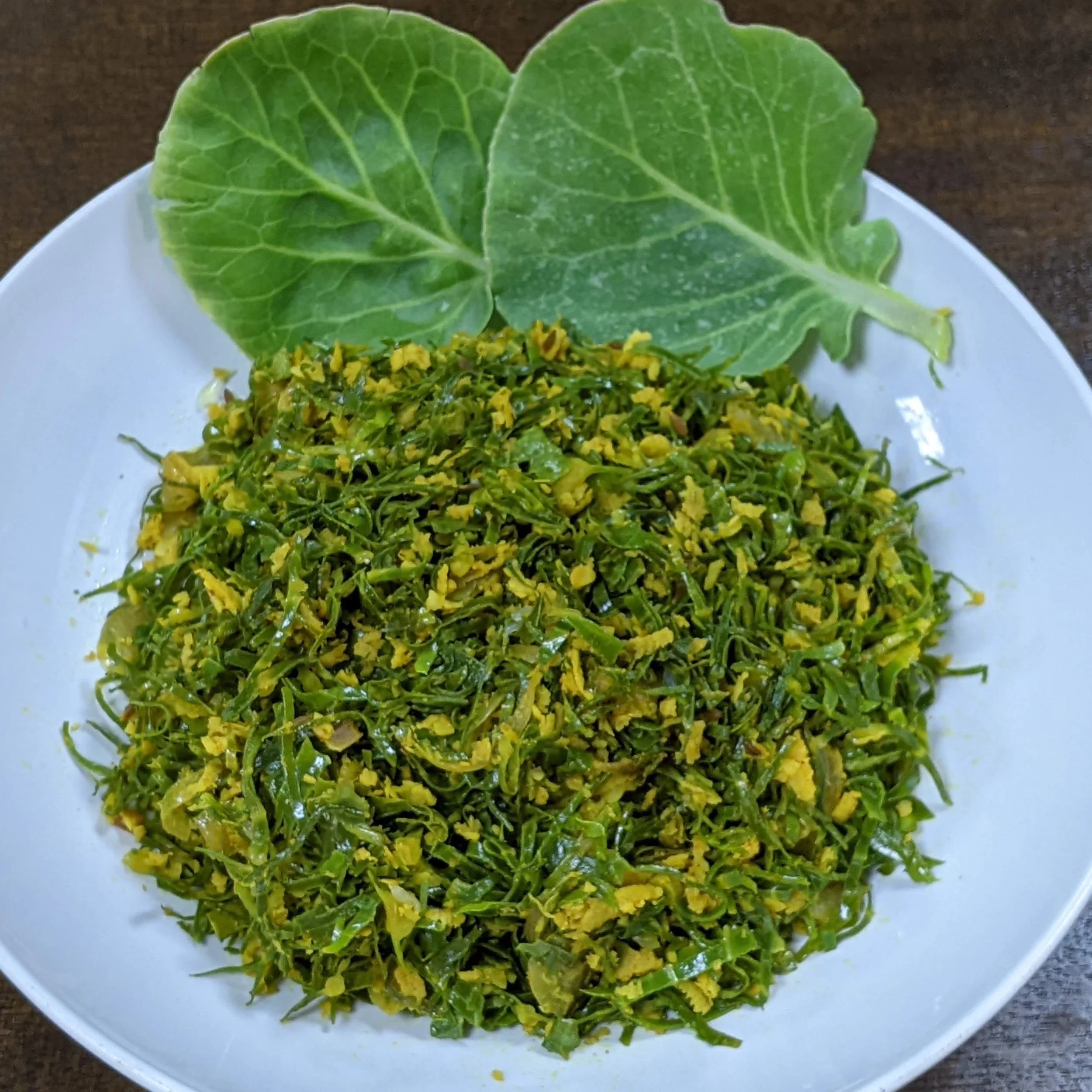 Homemade Sri Lankan Cabbage Mallung Recipe