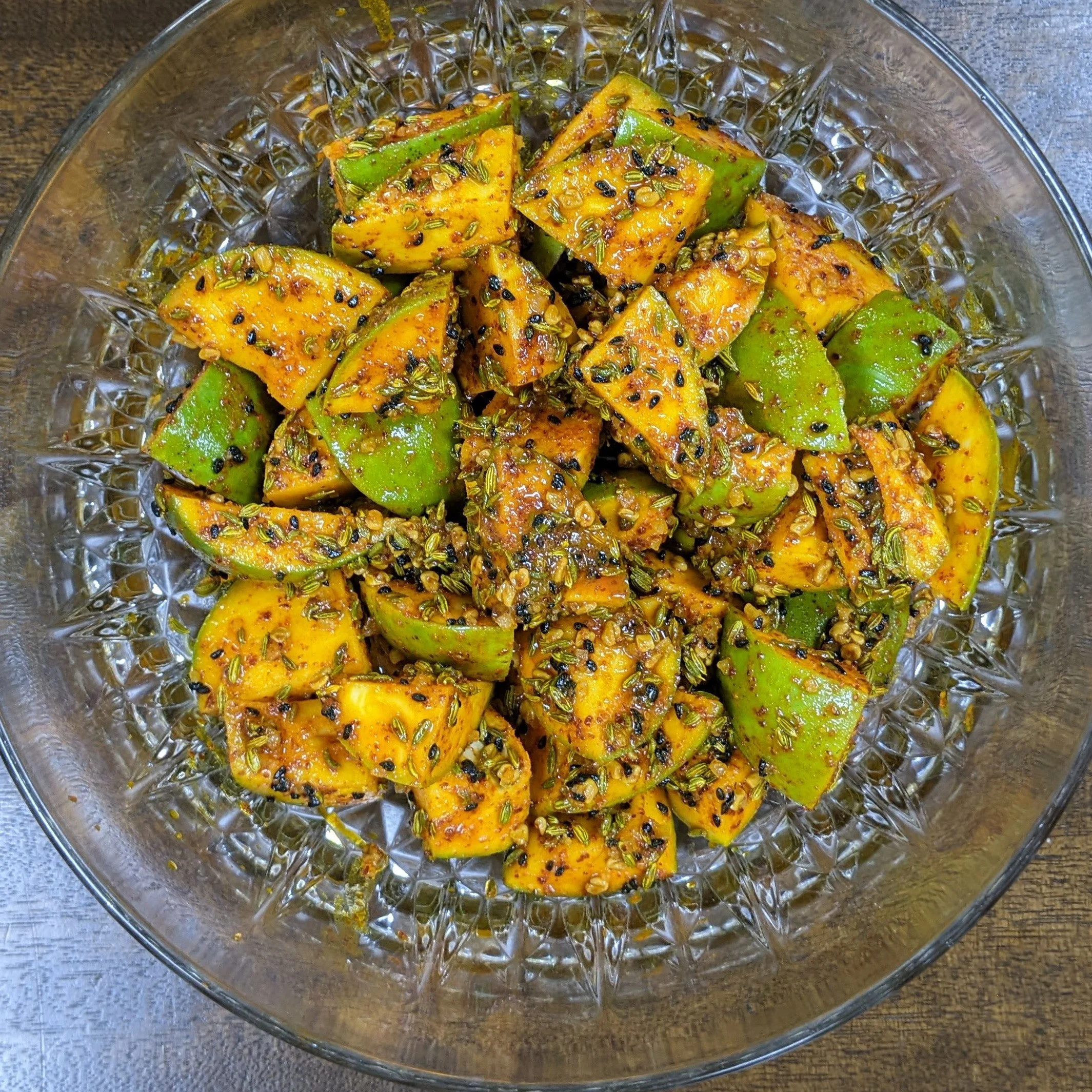 Homemade Mango Pickle Recipe