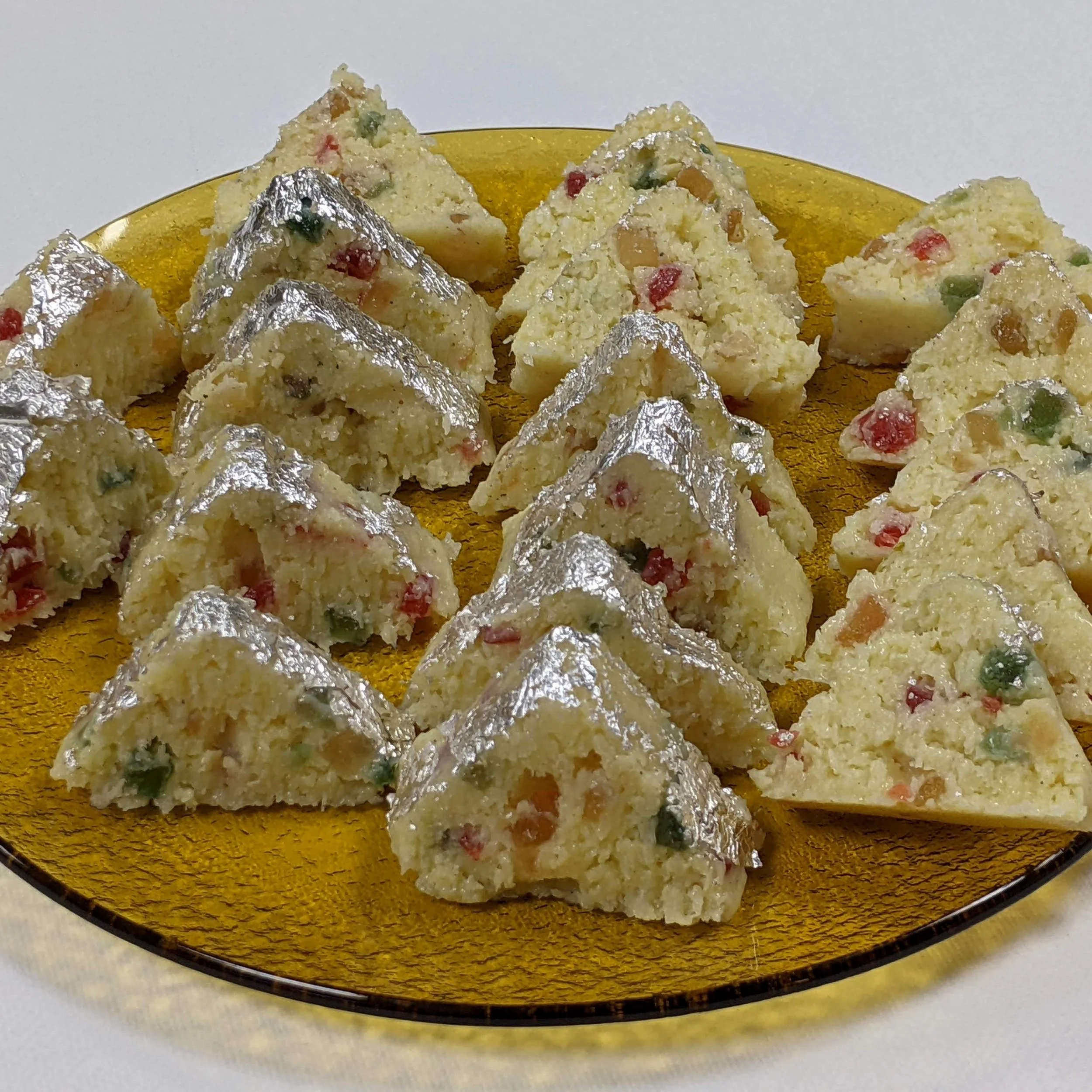 Homemade Milk Powder Barfi Recipe