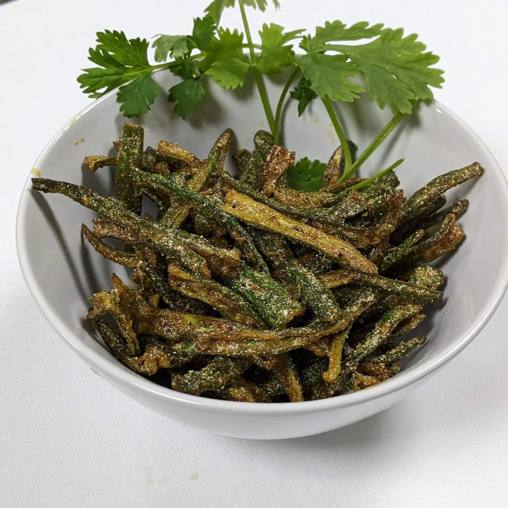 Homemade Kurkuri Bhindi Recipe
