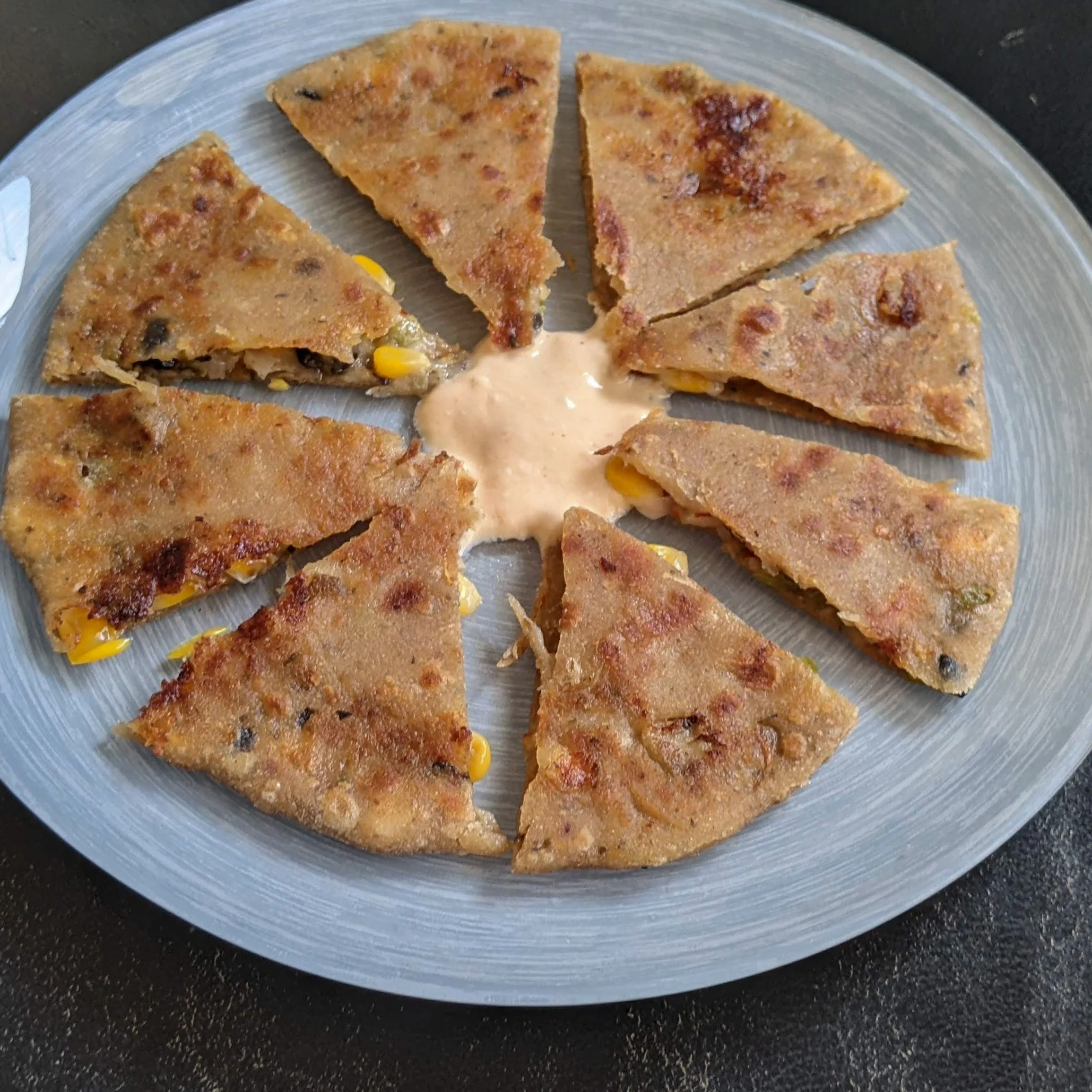 Homemade Pizza Paratha Recipe