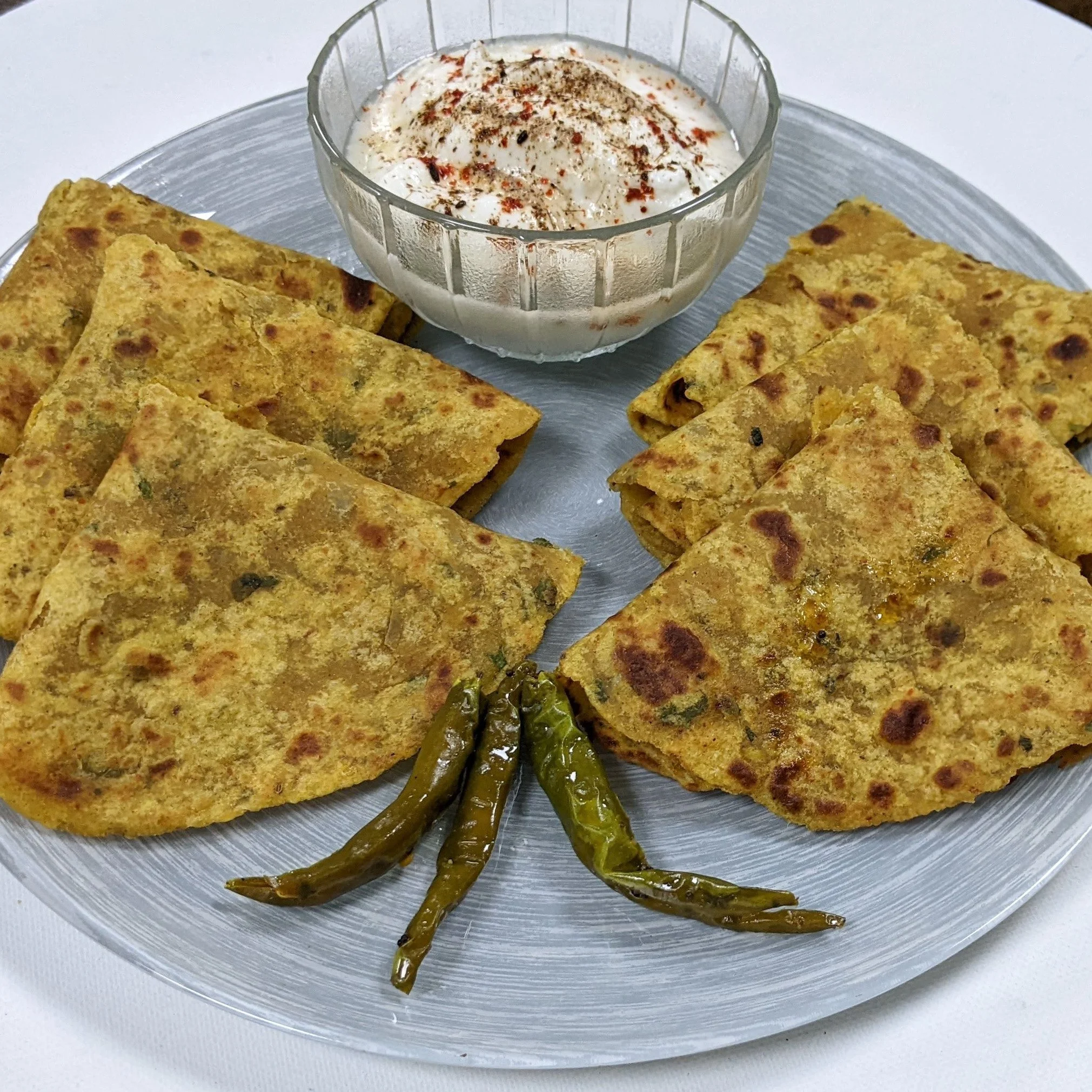 Homemade Sweet Potato Paratha Recipe