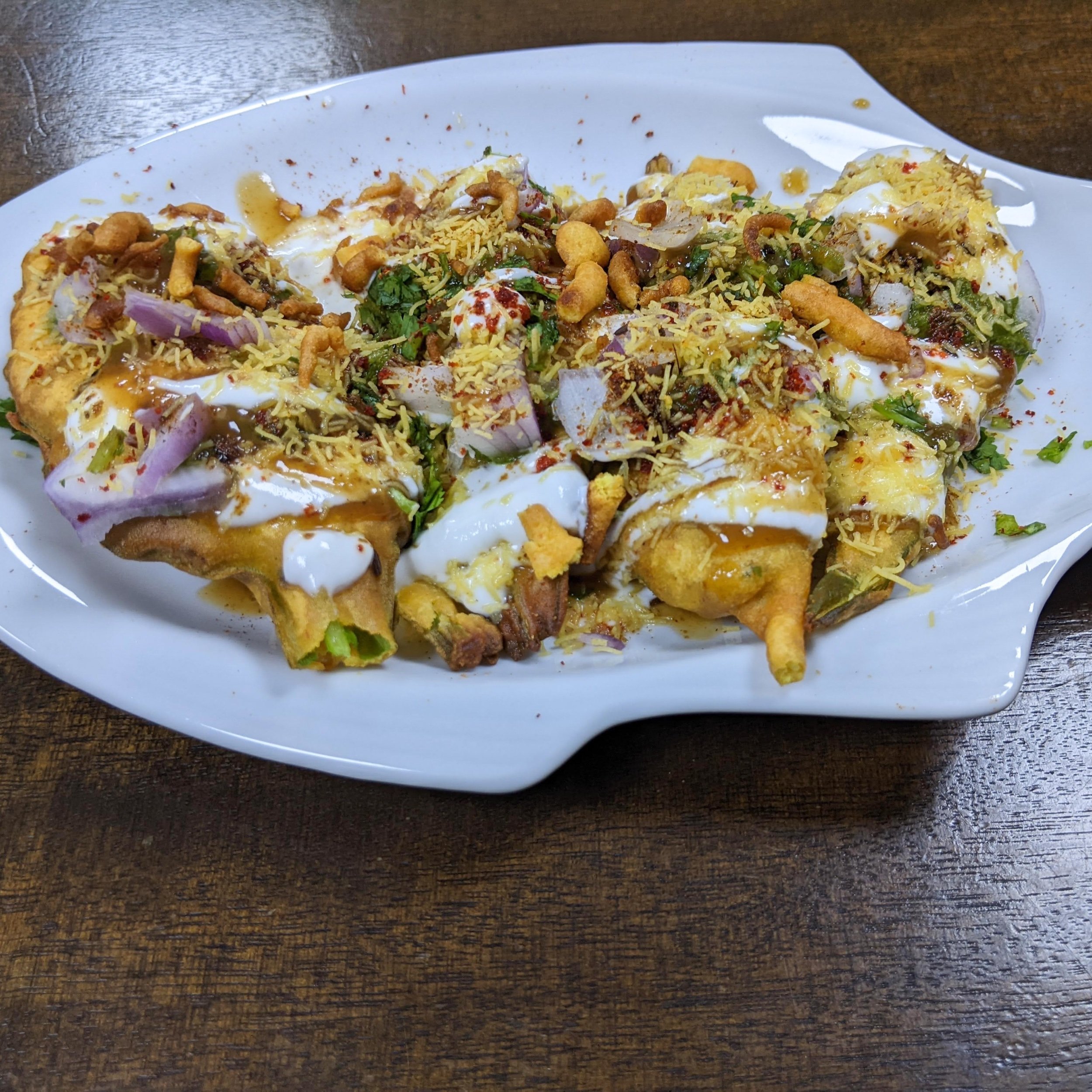 Homemade Palak Patta Chaat Recipe