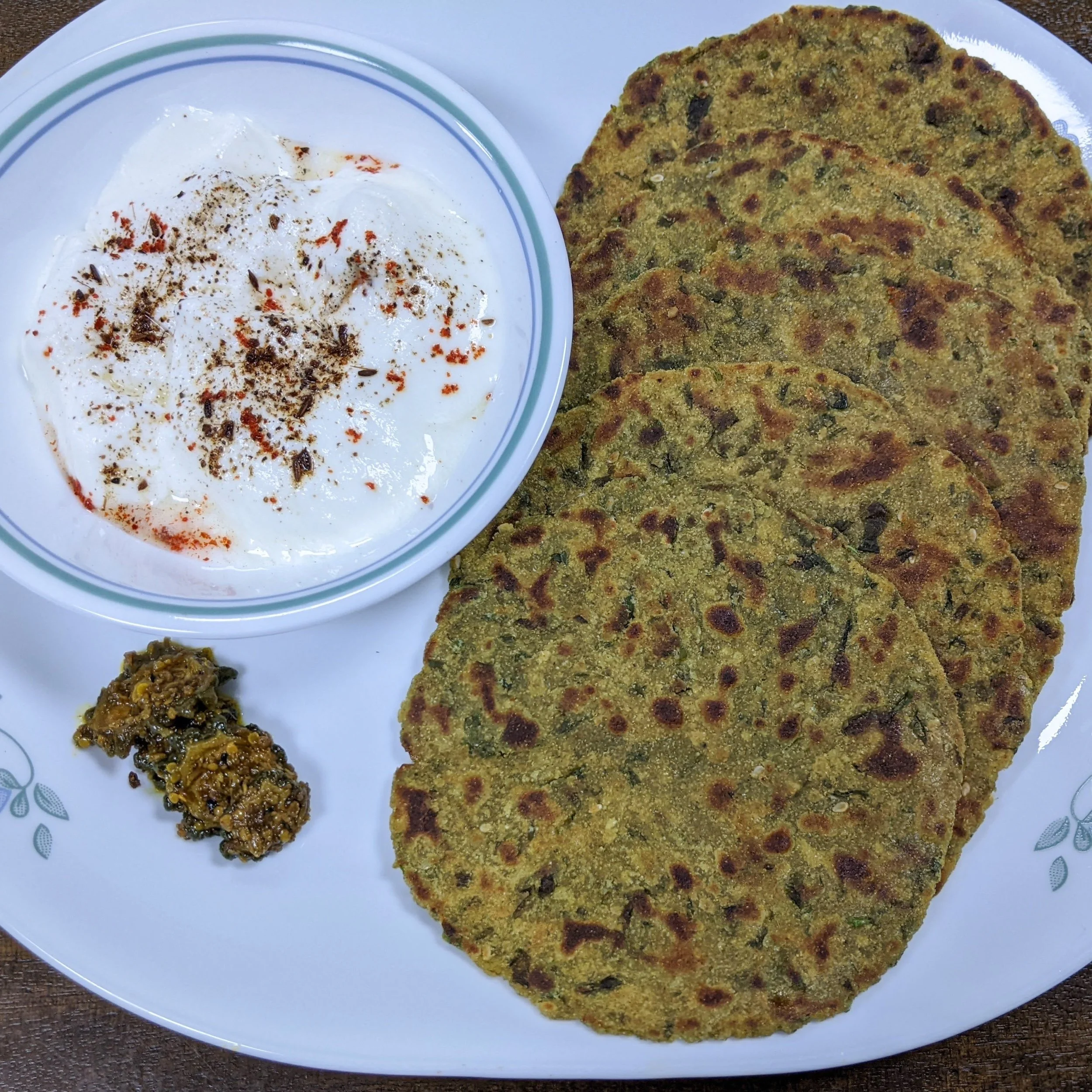 Homemade Methi Dhebra Recipe