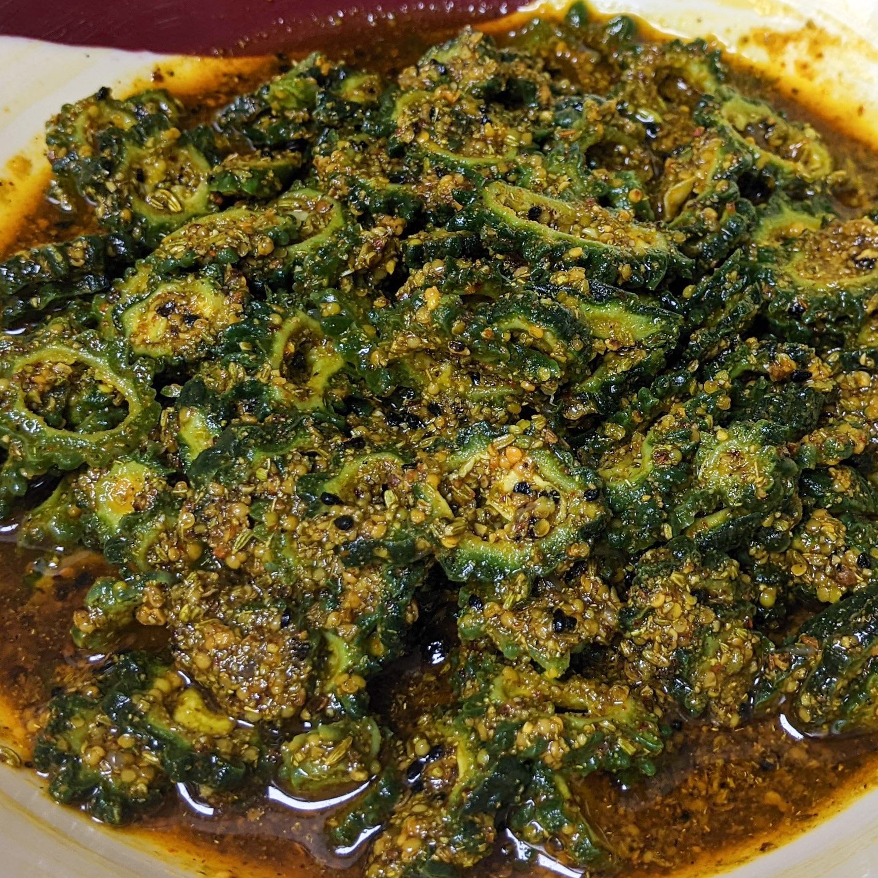 Homemade Karela Ka Achar Recipe