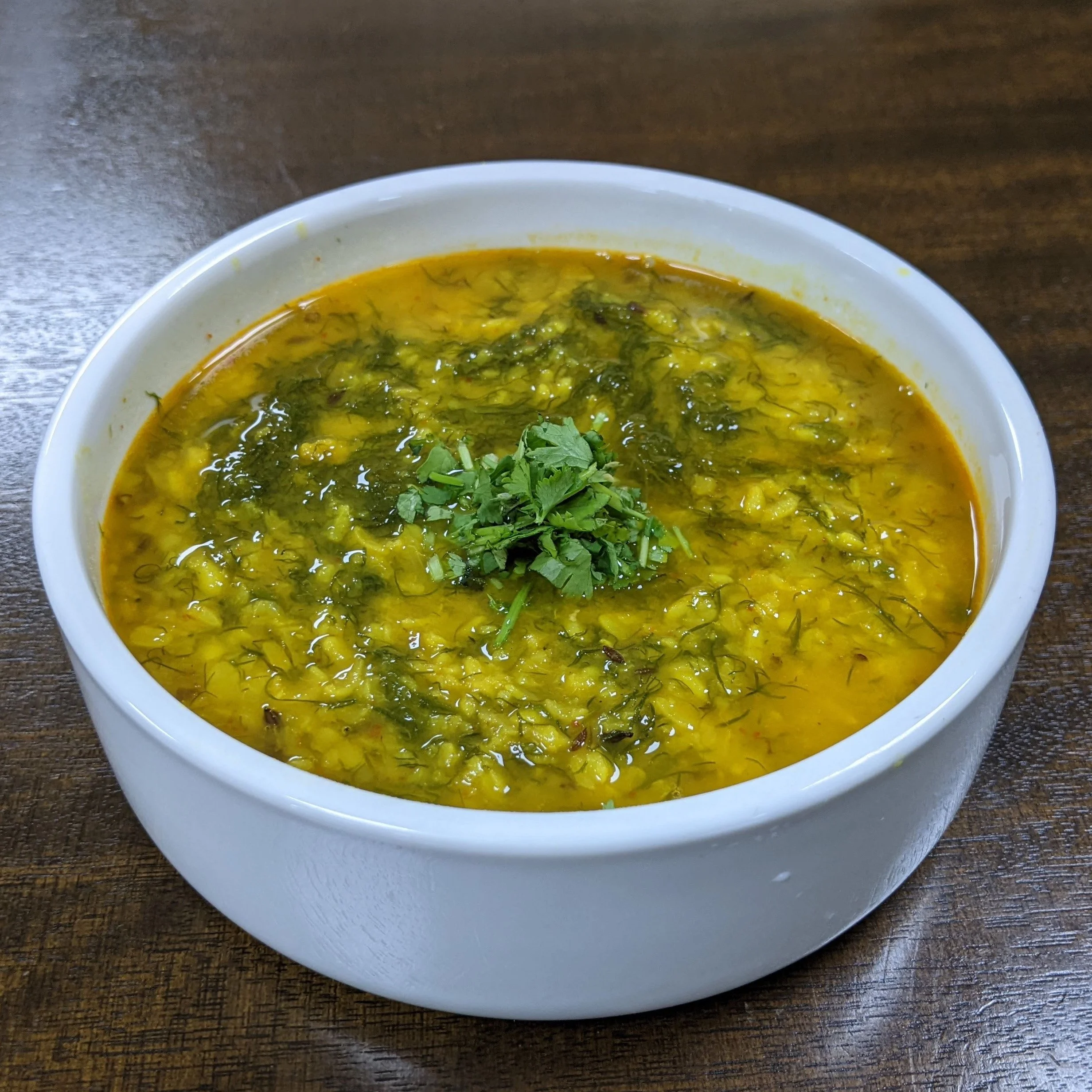 Homemade Moong Dal with Dill Leaves Recipe