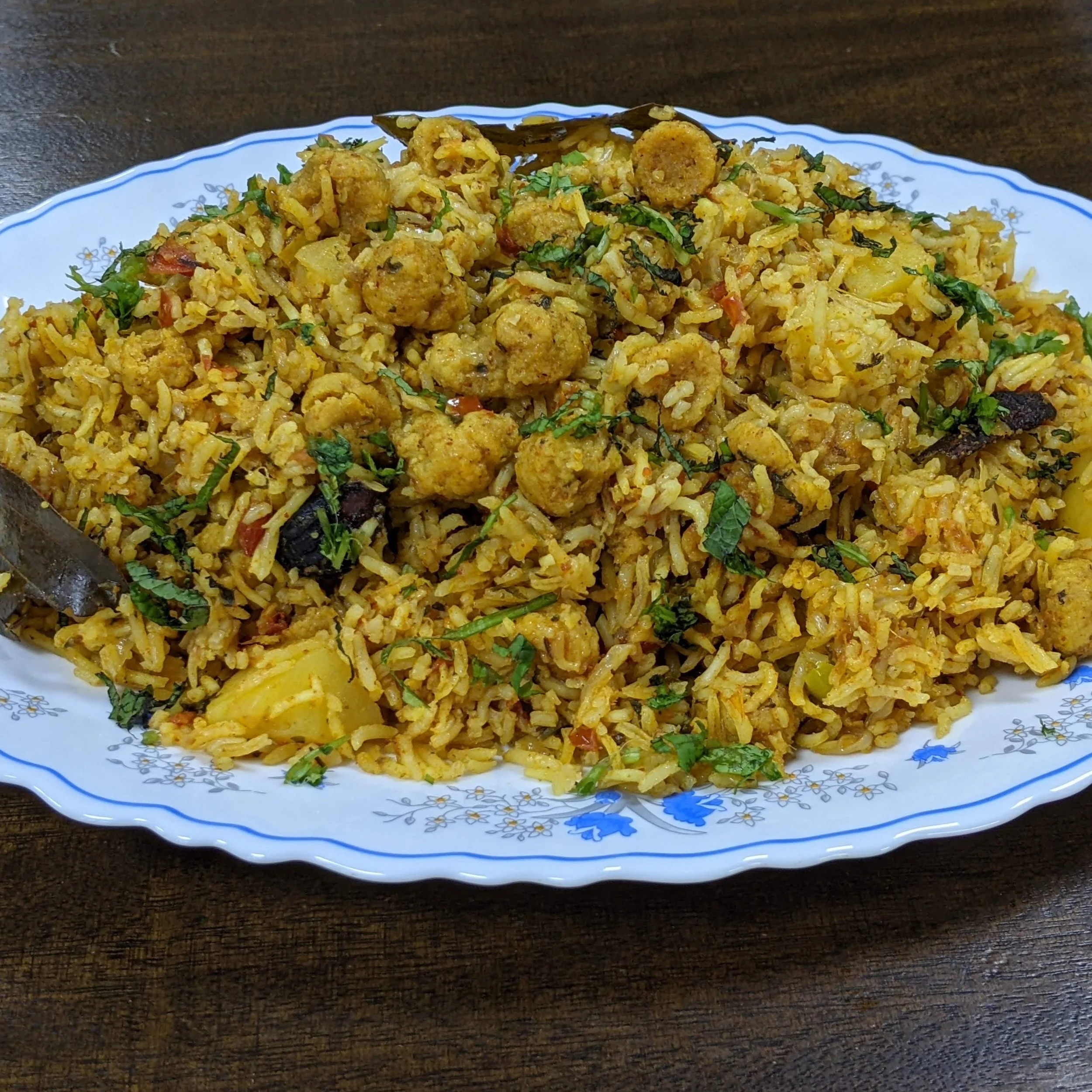Homemade Mangodi Rice Recipe