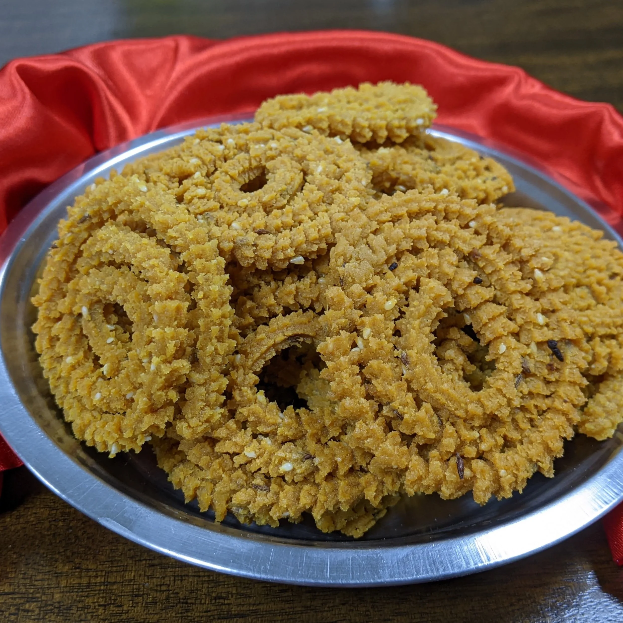 Homemade Wheat Flour Chakli Recipe