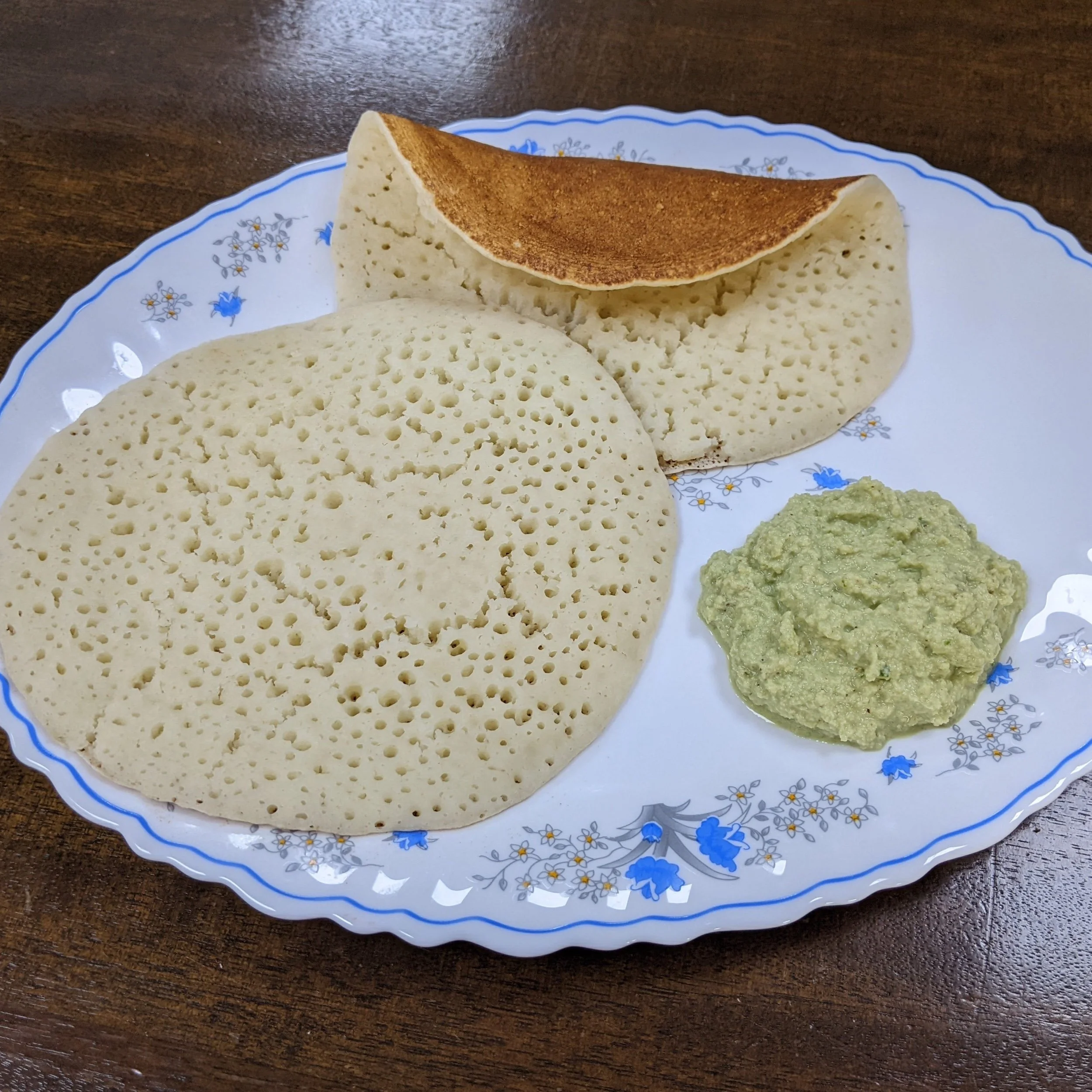 Homemade Instant Rawa Set Dosa Recipe