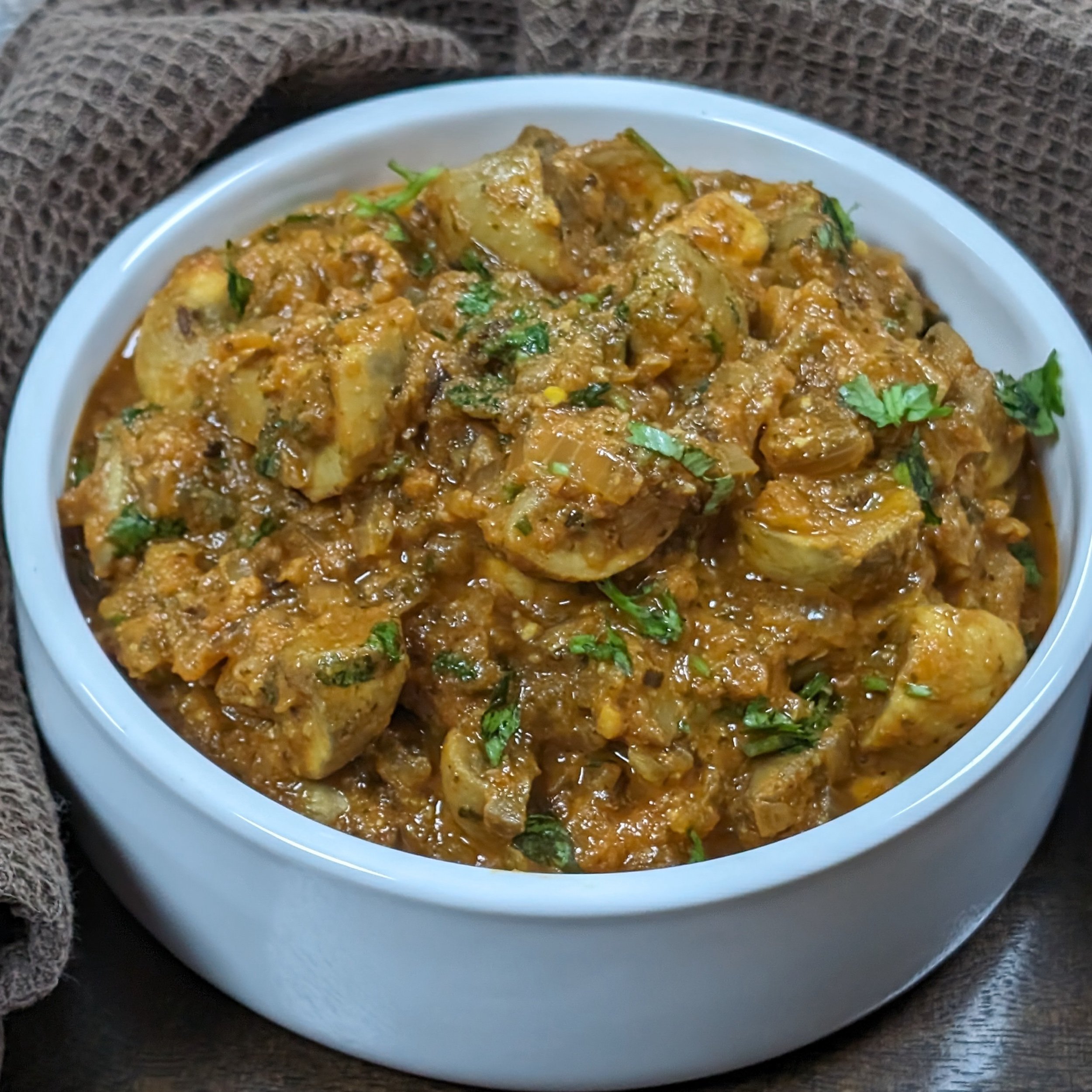 Homemade Mushroom Masala Recipe