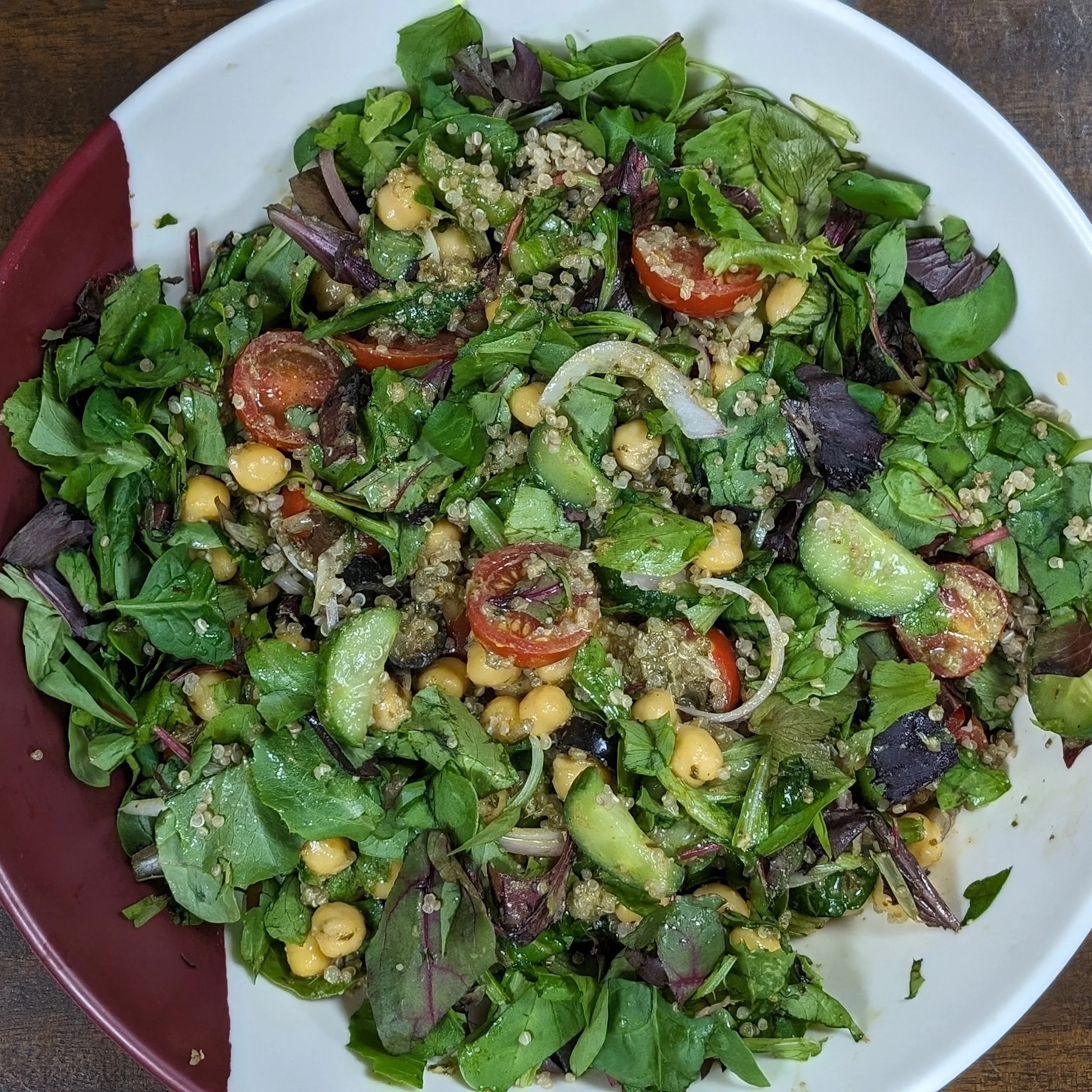 Homemade Mediterranean Salad Recipe