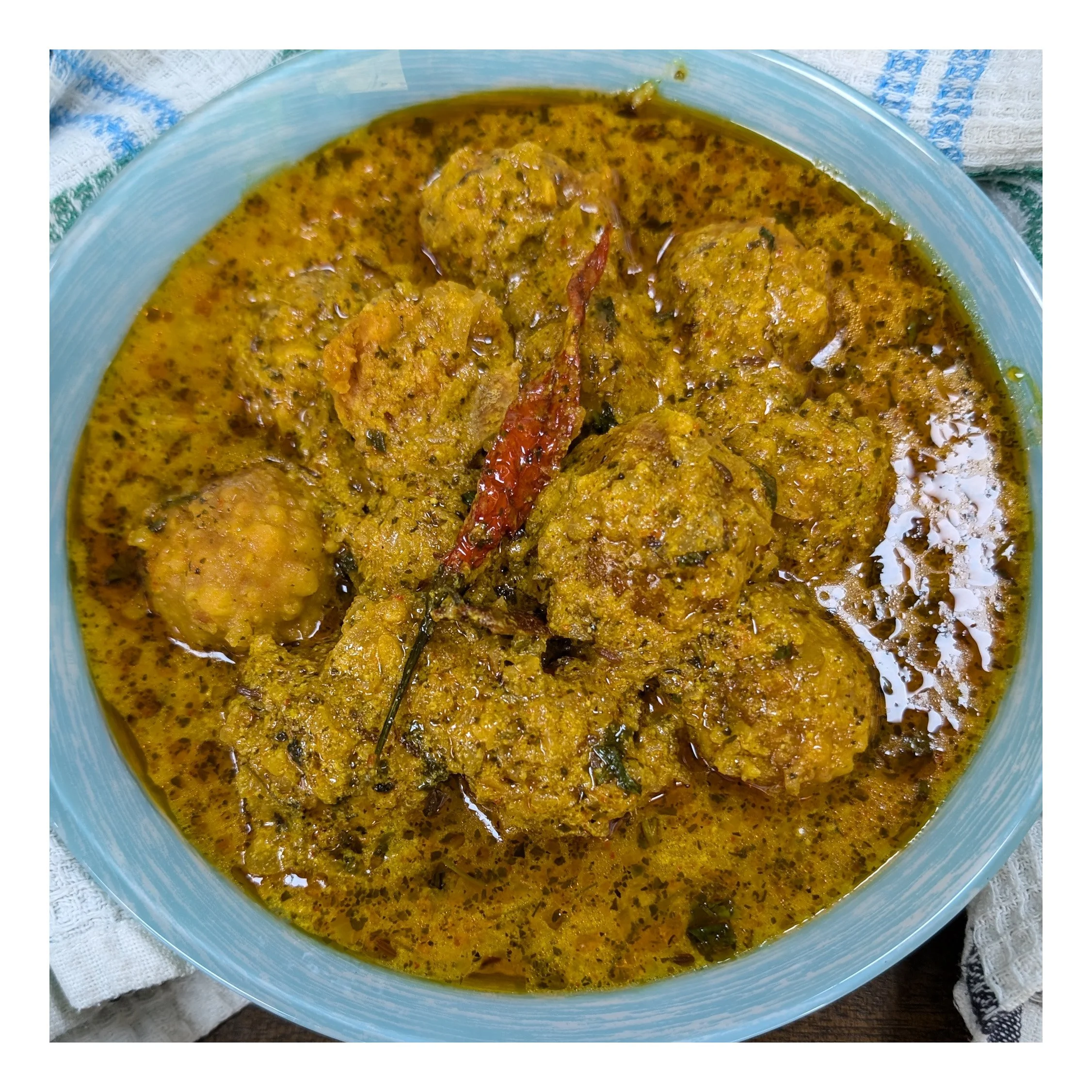 Homemade Govind Gatte Curry Recipe