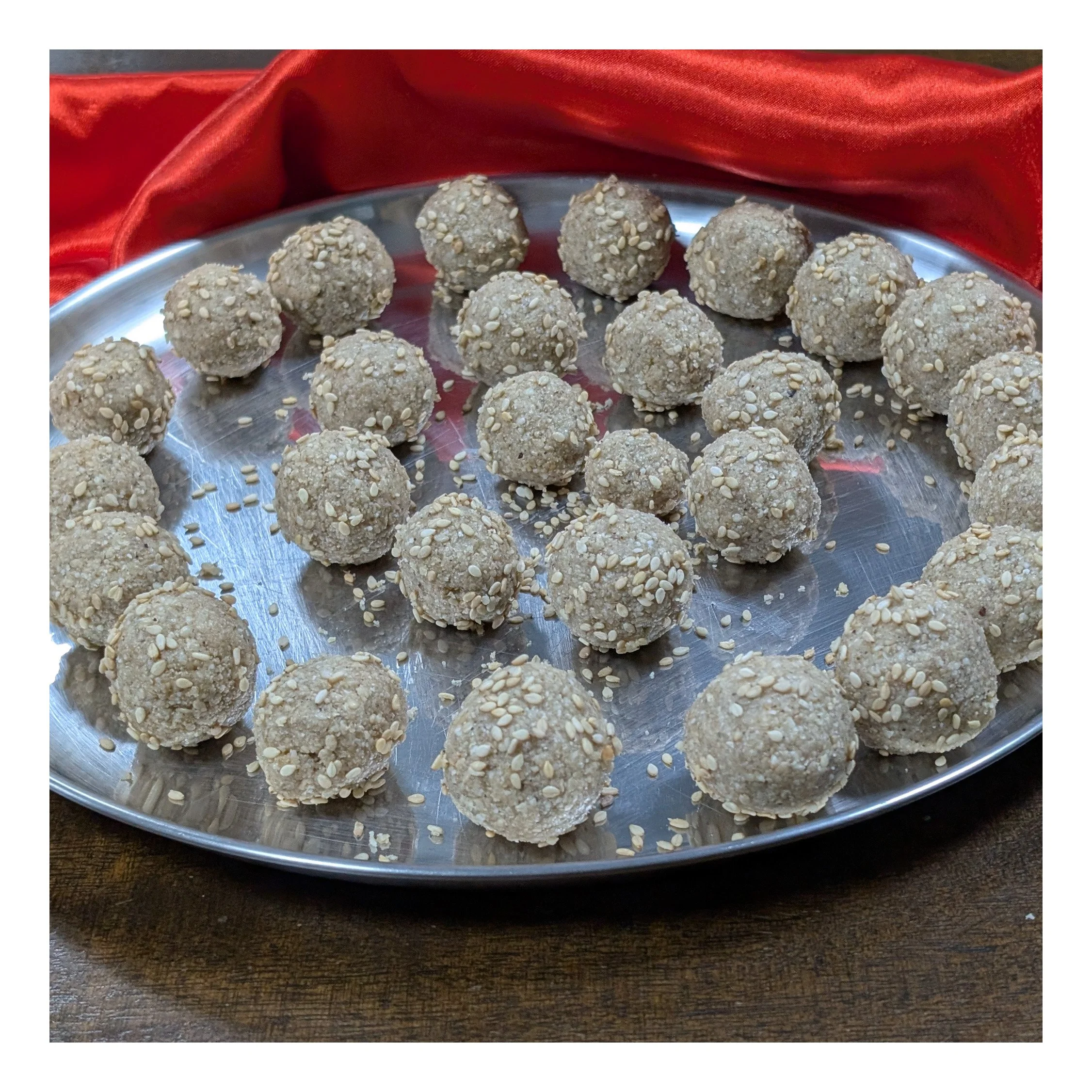 Homemade Til Makhana Ladoo Recipe