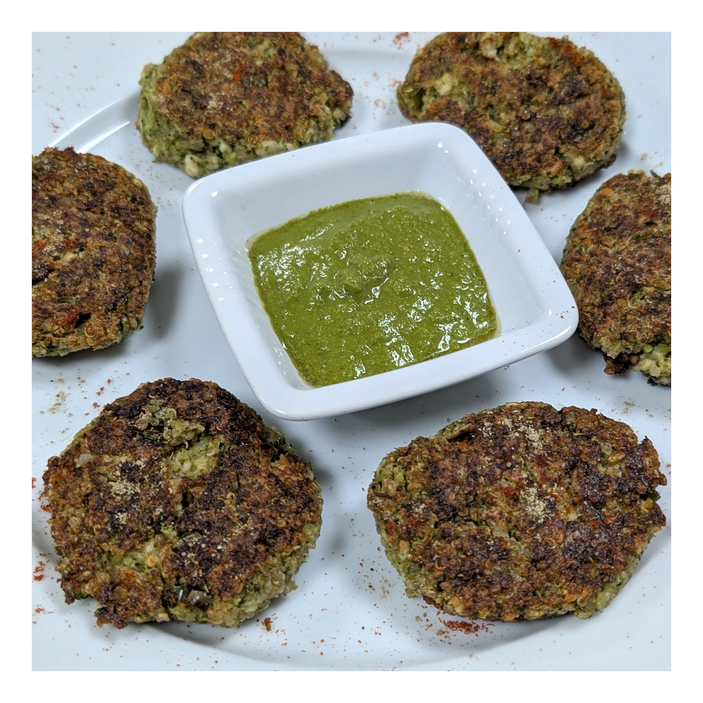 Homemdae Quinoa BroccoliTikki Recipe