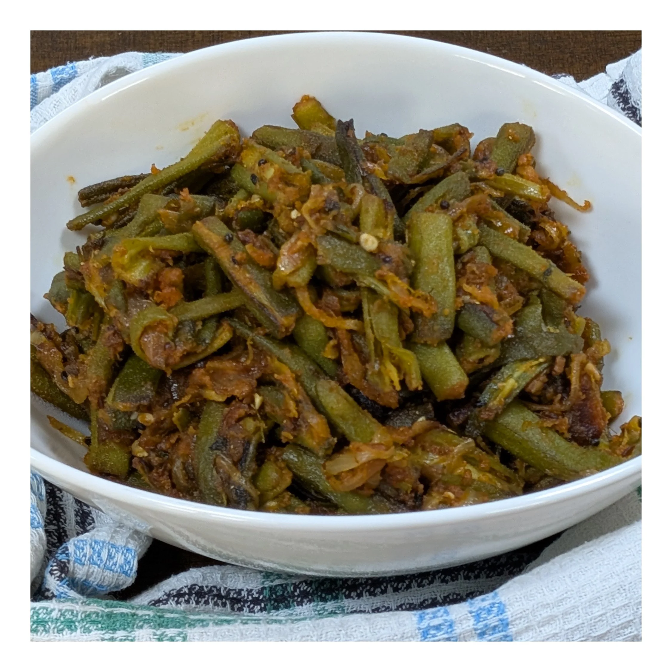 Homemade Achari Bhindi Recipe