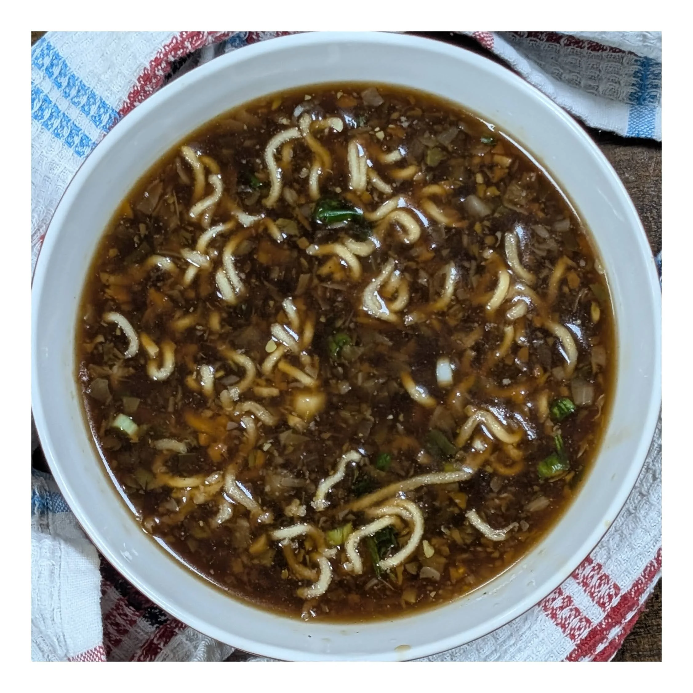 Homemade Vegetable Manchow Soup Recipe 