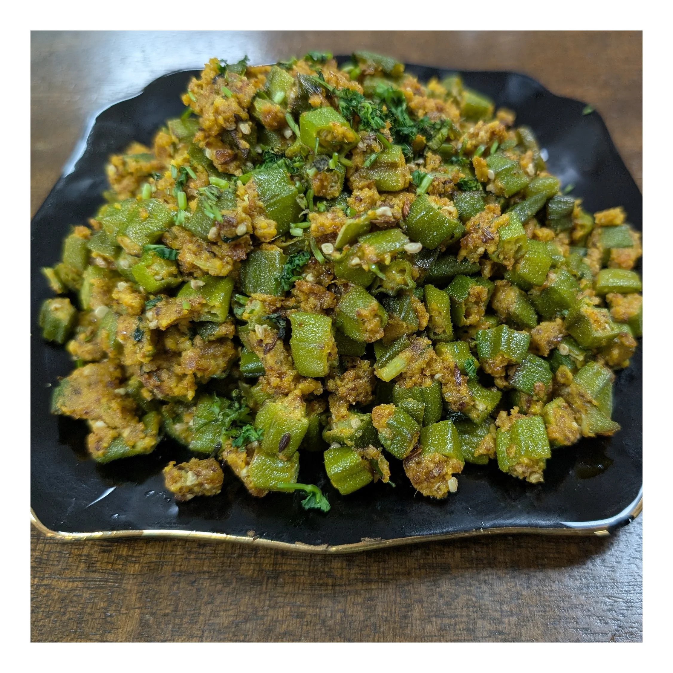 Homemade Maharashtrian Bhindi Recipe