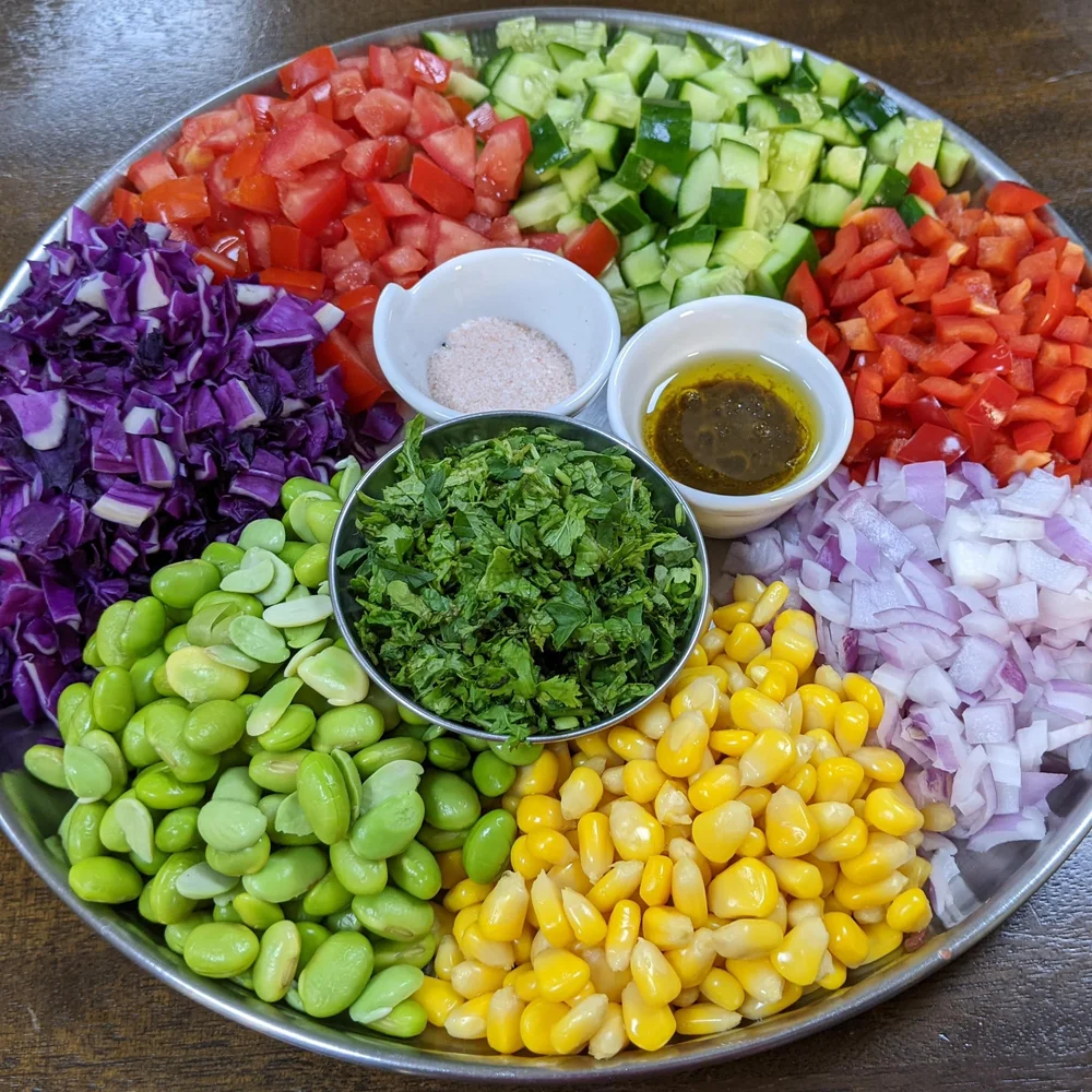 Homemade Healthy Vegetable Salad Recipe — Chhaya's Food