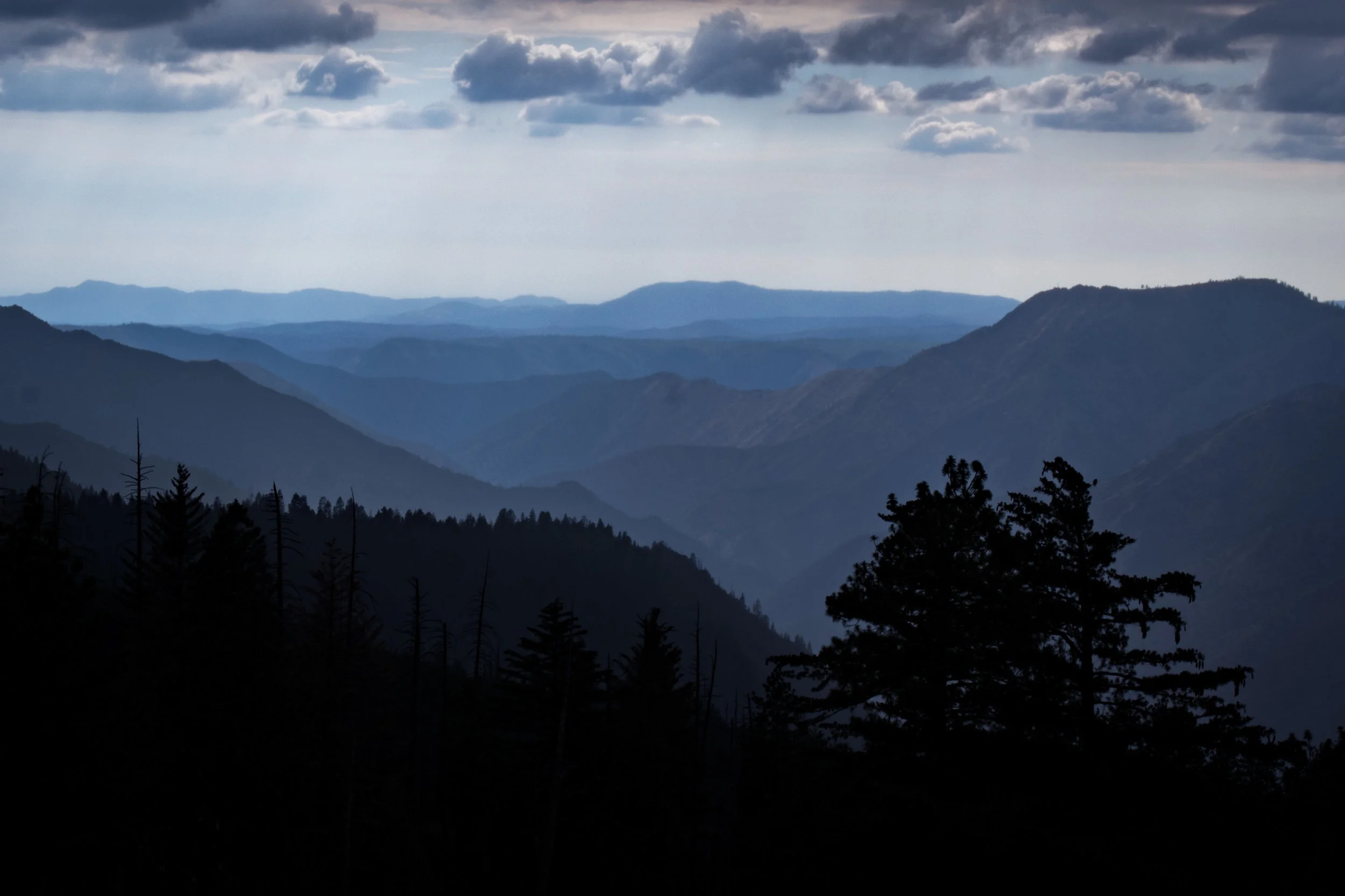 Layers of Blue