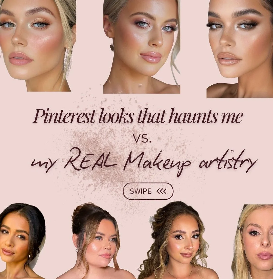 Ft. The photos all makeup artists love to hate 🫠

I admit until this year I hadn&rsquo;t realised what a dumpster fire of AI Pinterest had become 🔥 wow! Campaign to start ~ 
a. Declaring AI in big letters on photos; 
B. Adding some software to prev