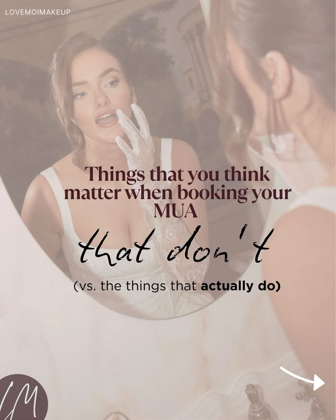 You only know what you know right? So let me make it easier for you: here&rsquo;s the things Brides to be so often think matter when picking their bridal makeup artist. Honestly? It&rsquo;s easy to get it wrong ~ it&rsquo;s overwhelming, noisy and a 